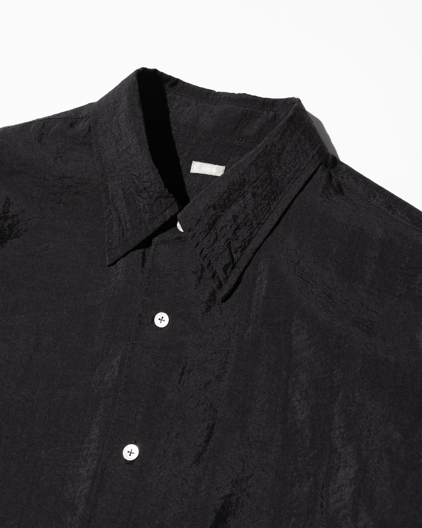 REGULAR COLLAR SHIRTS - BLACK