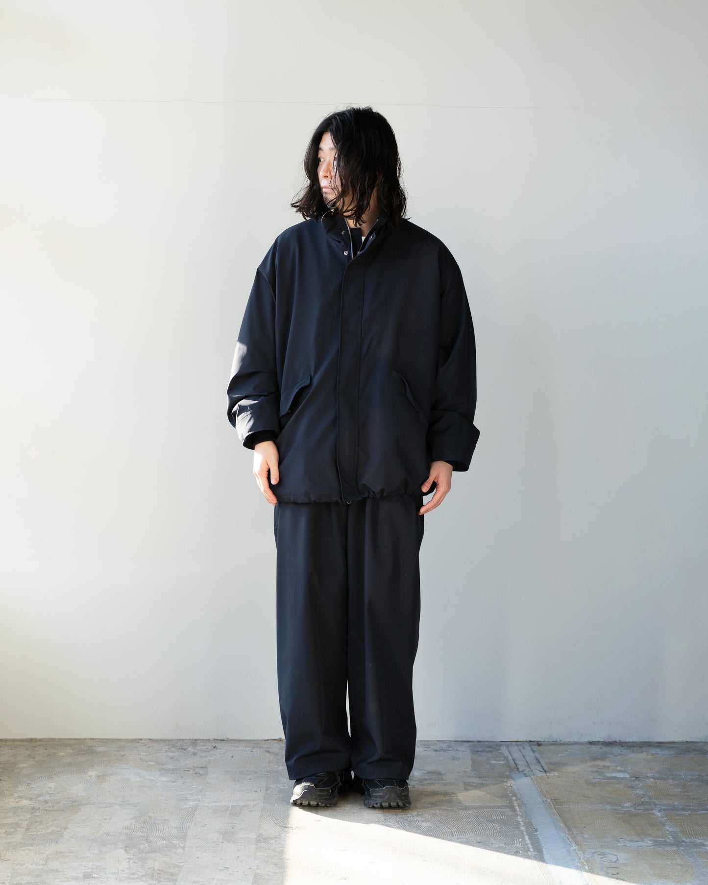 CLASSIC SOFT SHELL PANTS - NAVY