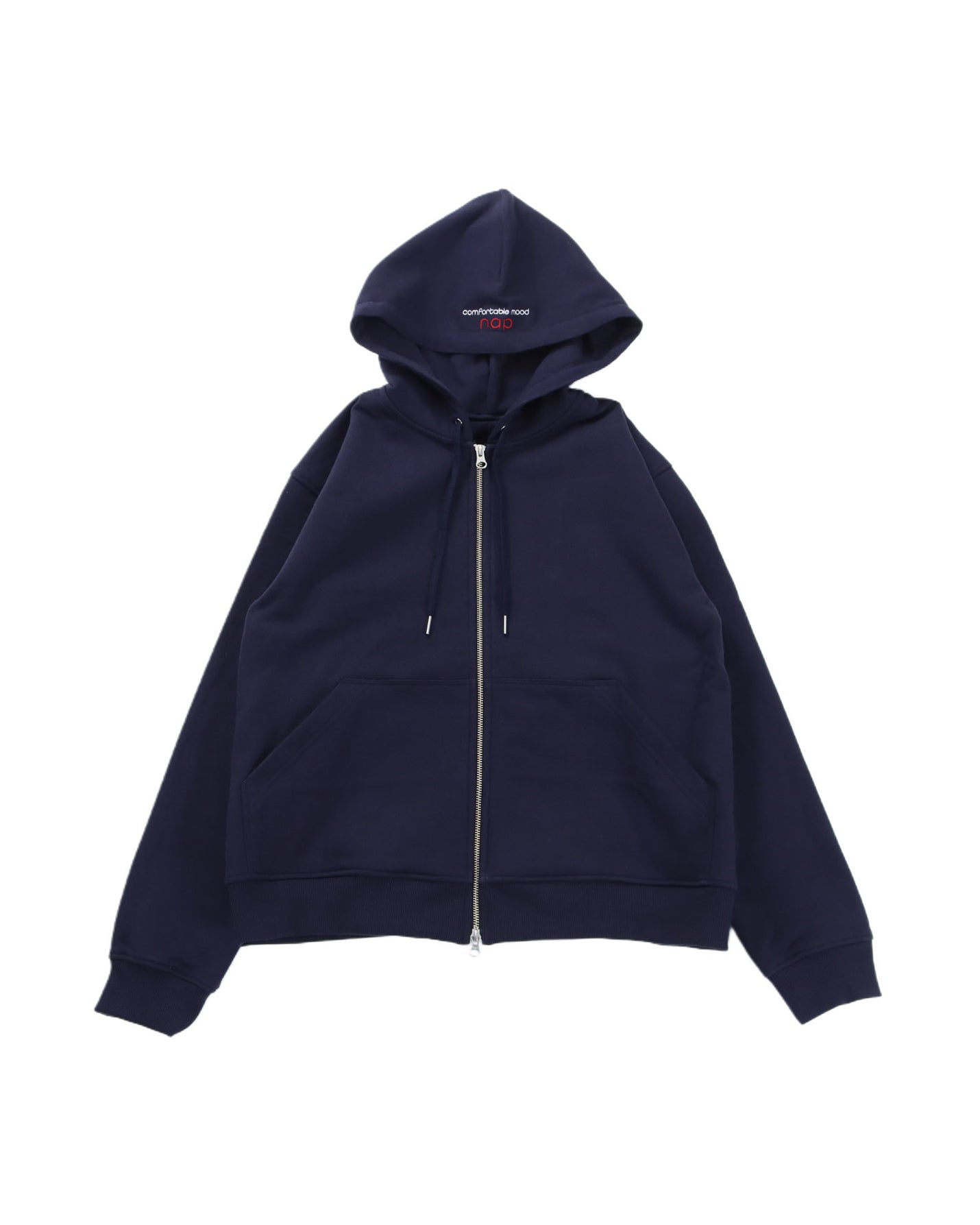 DUAL ZIP HOODIE - NAVY