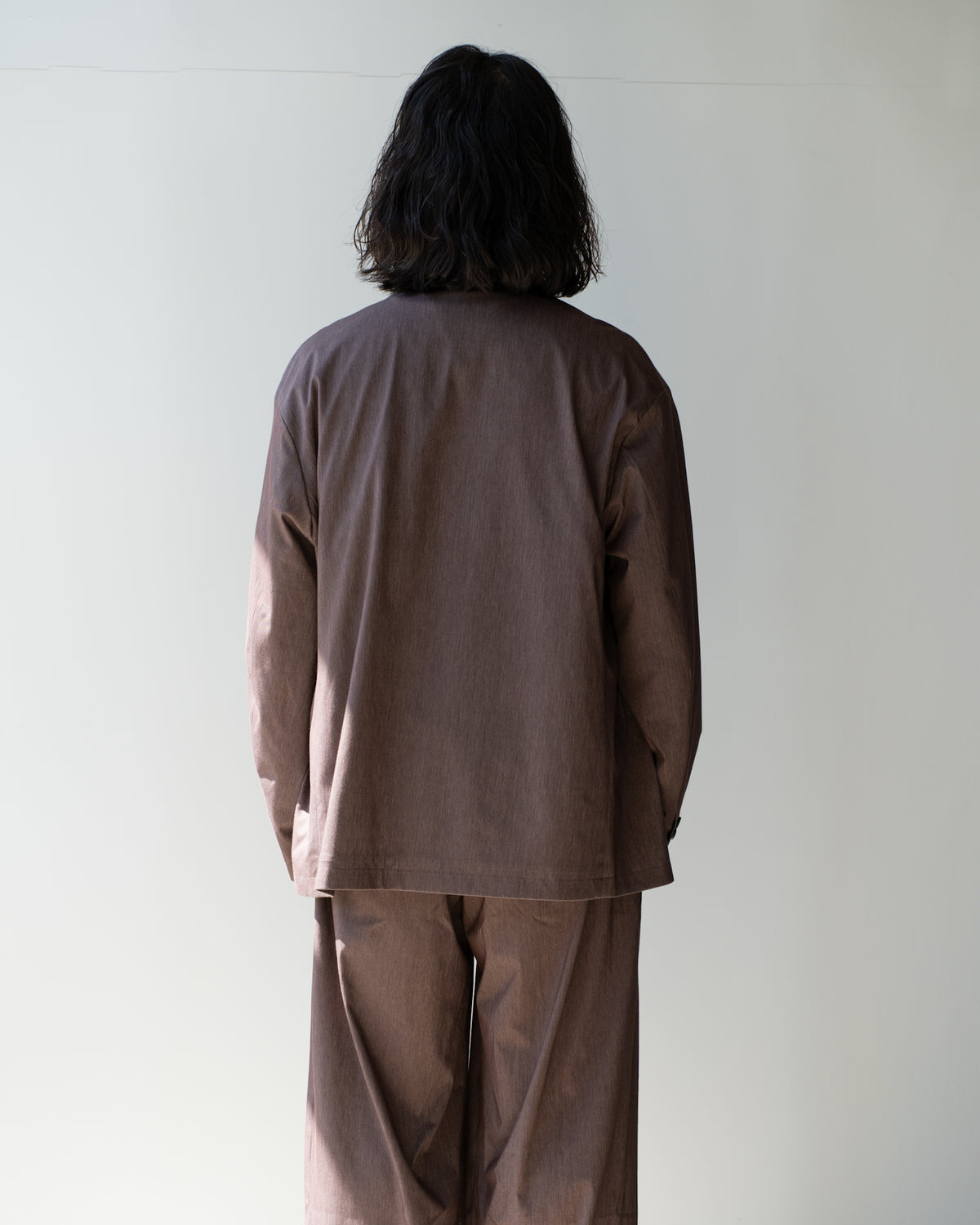 46G SOLARO DOUBLE JACKET - BROWN BEIGE