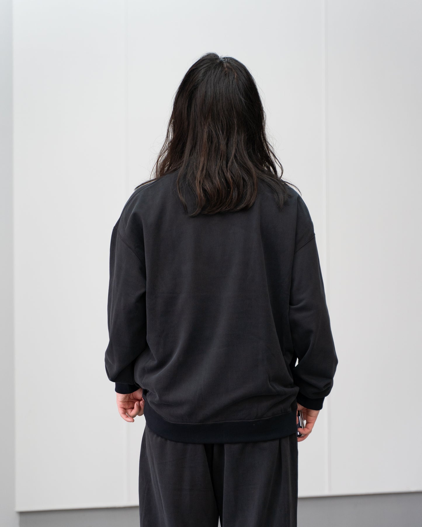 28G CUPRO PULLOVER - BLACK