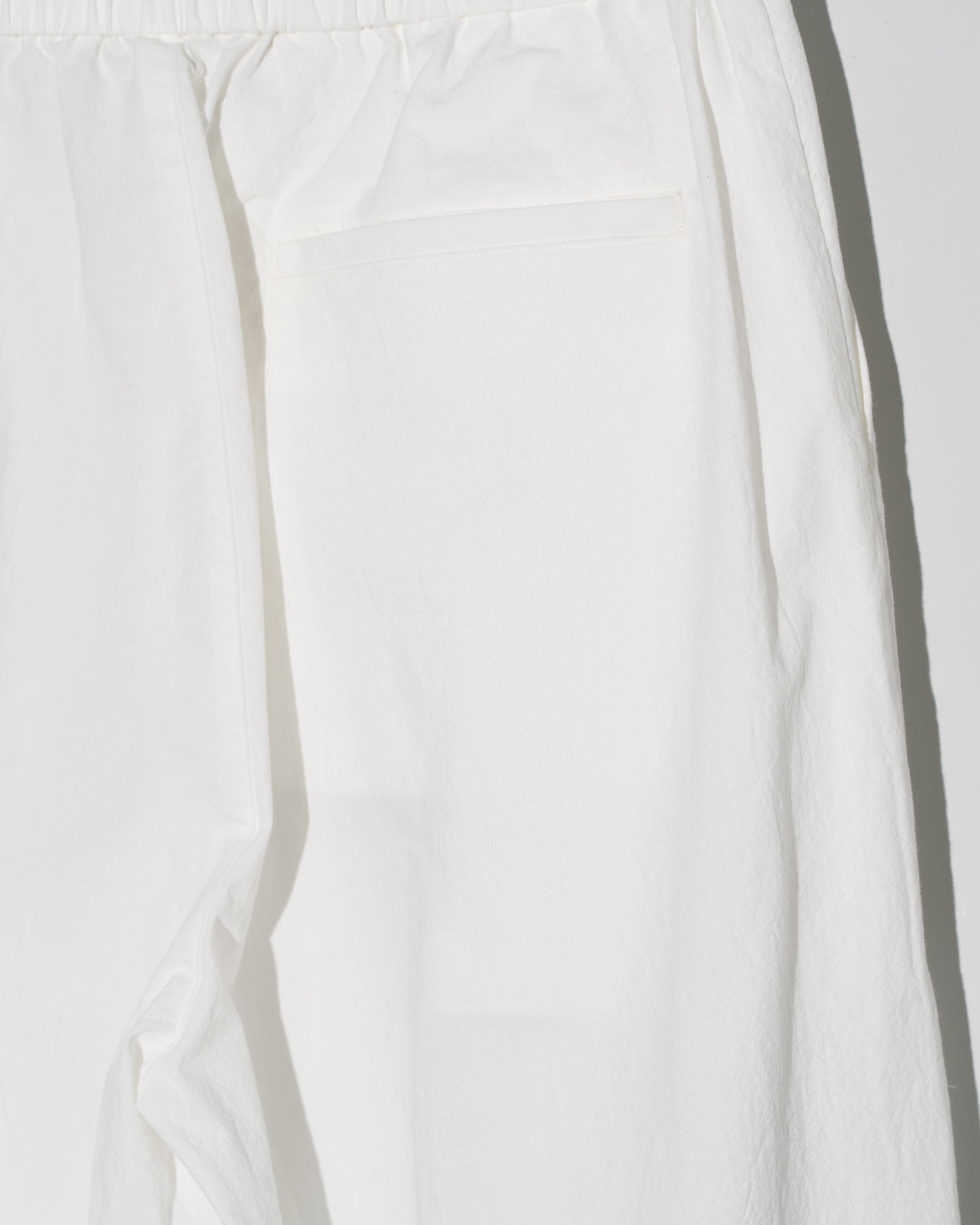 COTTON BALLOON PANTS (WOMEN'S) - WHITE