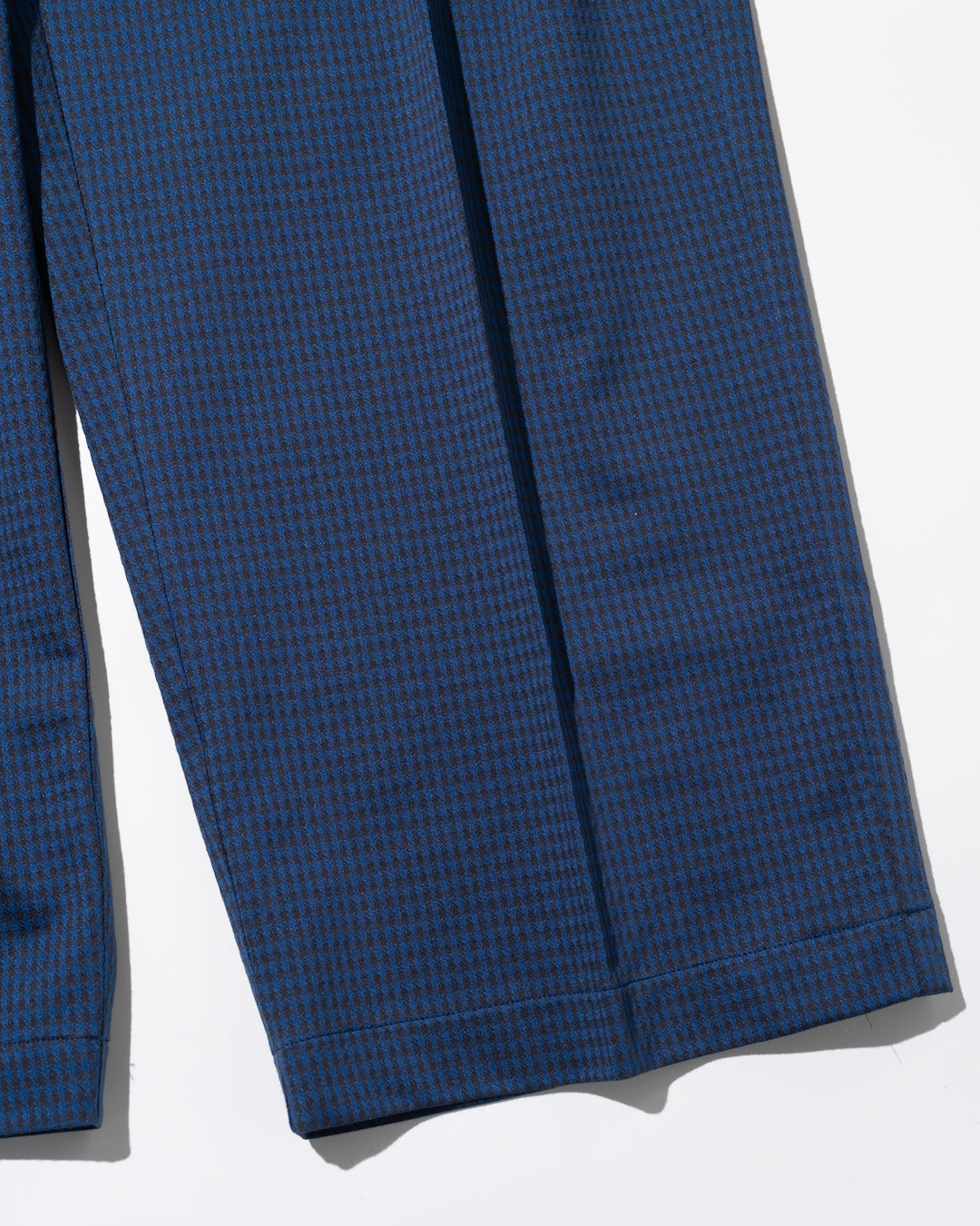 36G CHECK EASY PANTS - NAVY