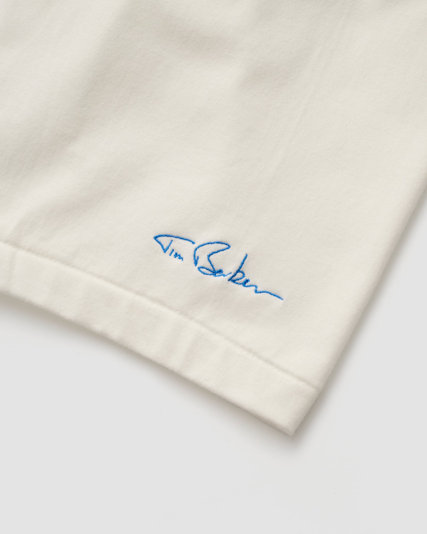 TIM BARBER BRN OUT S/S T-SHIRT - WHITE