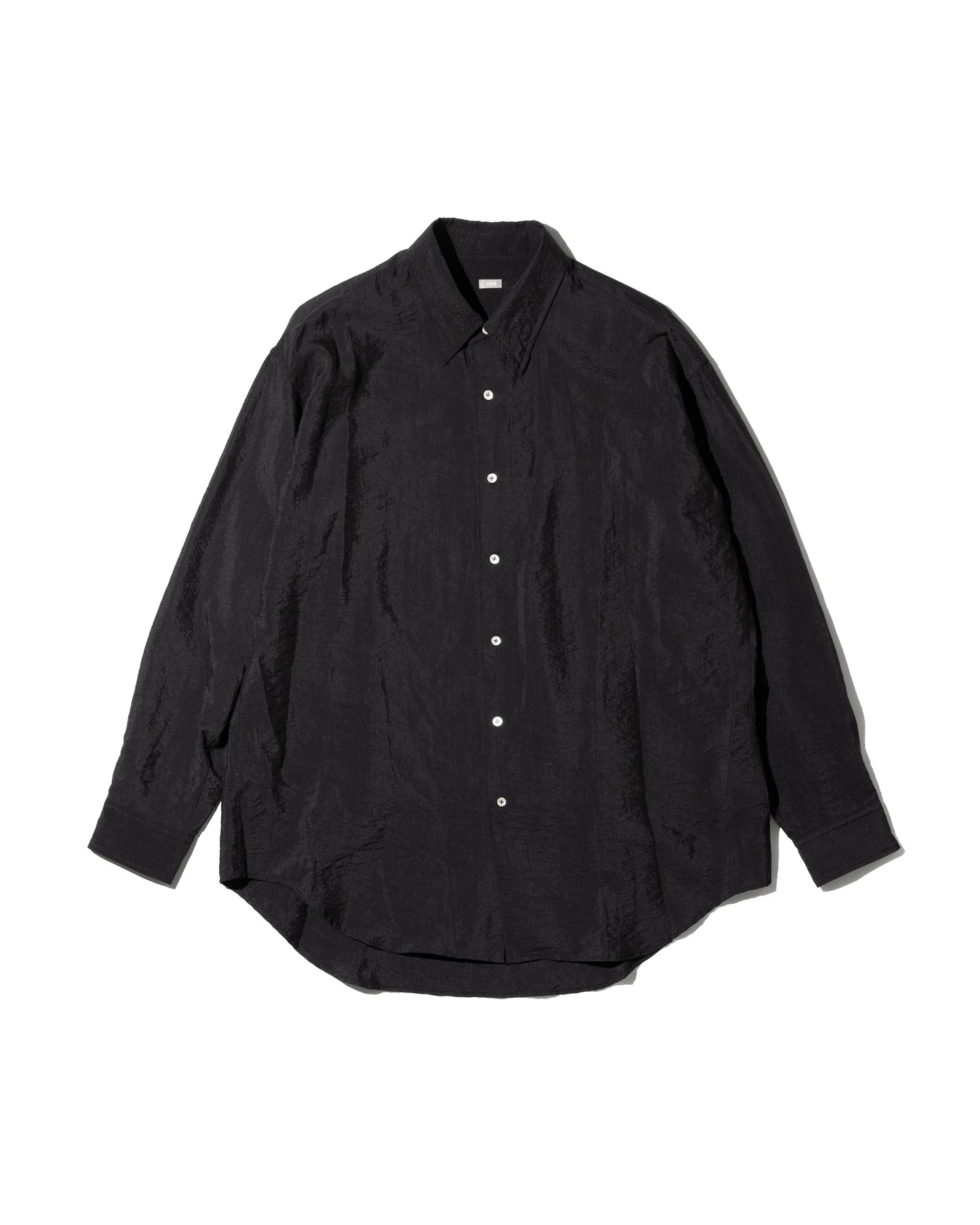 REGULAR COLLAR SHIRTS - BLACK