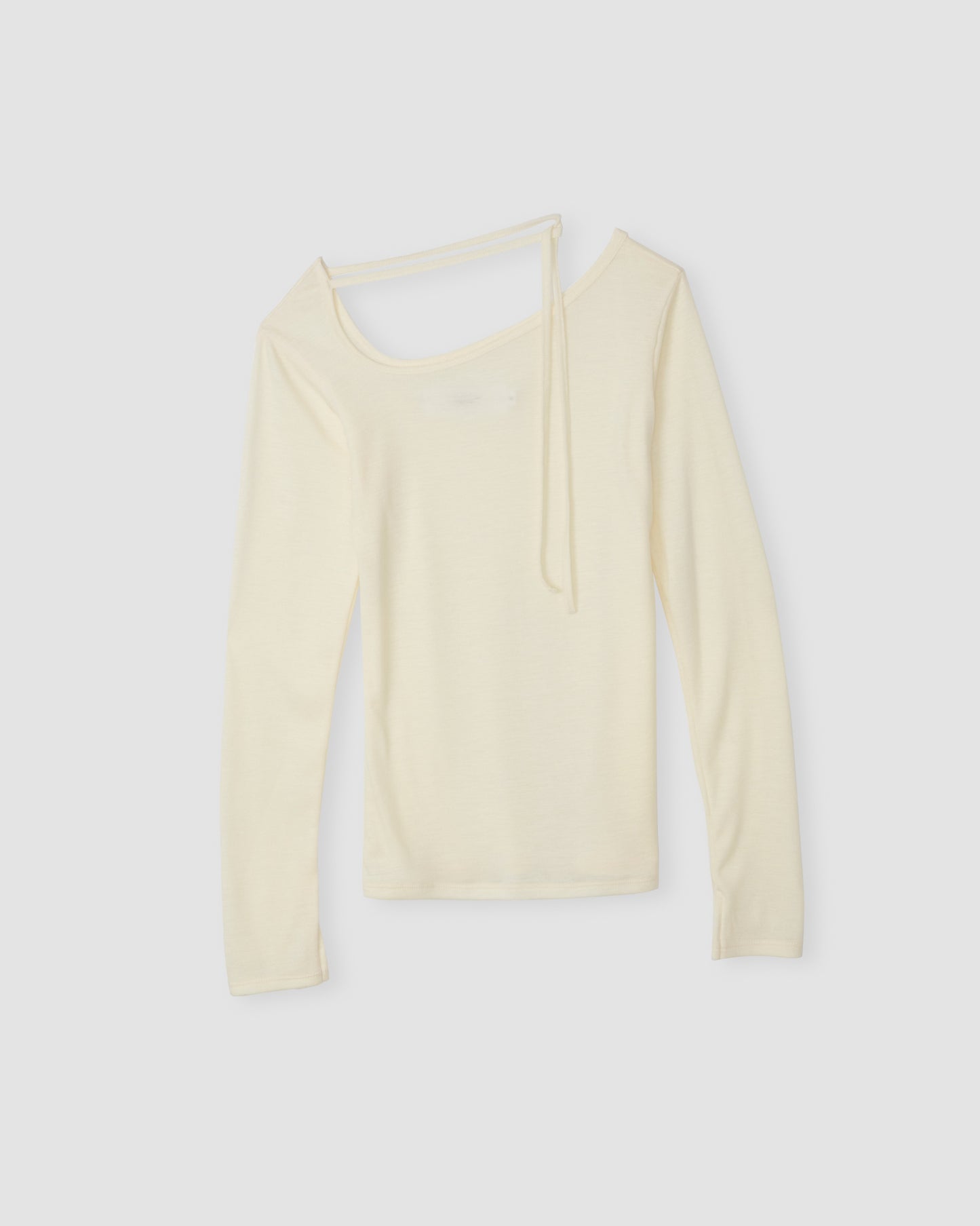 WOOL NECK CHOKER P/O - WHITE