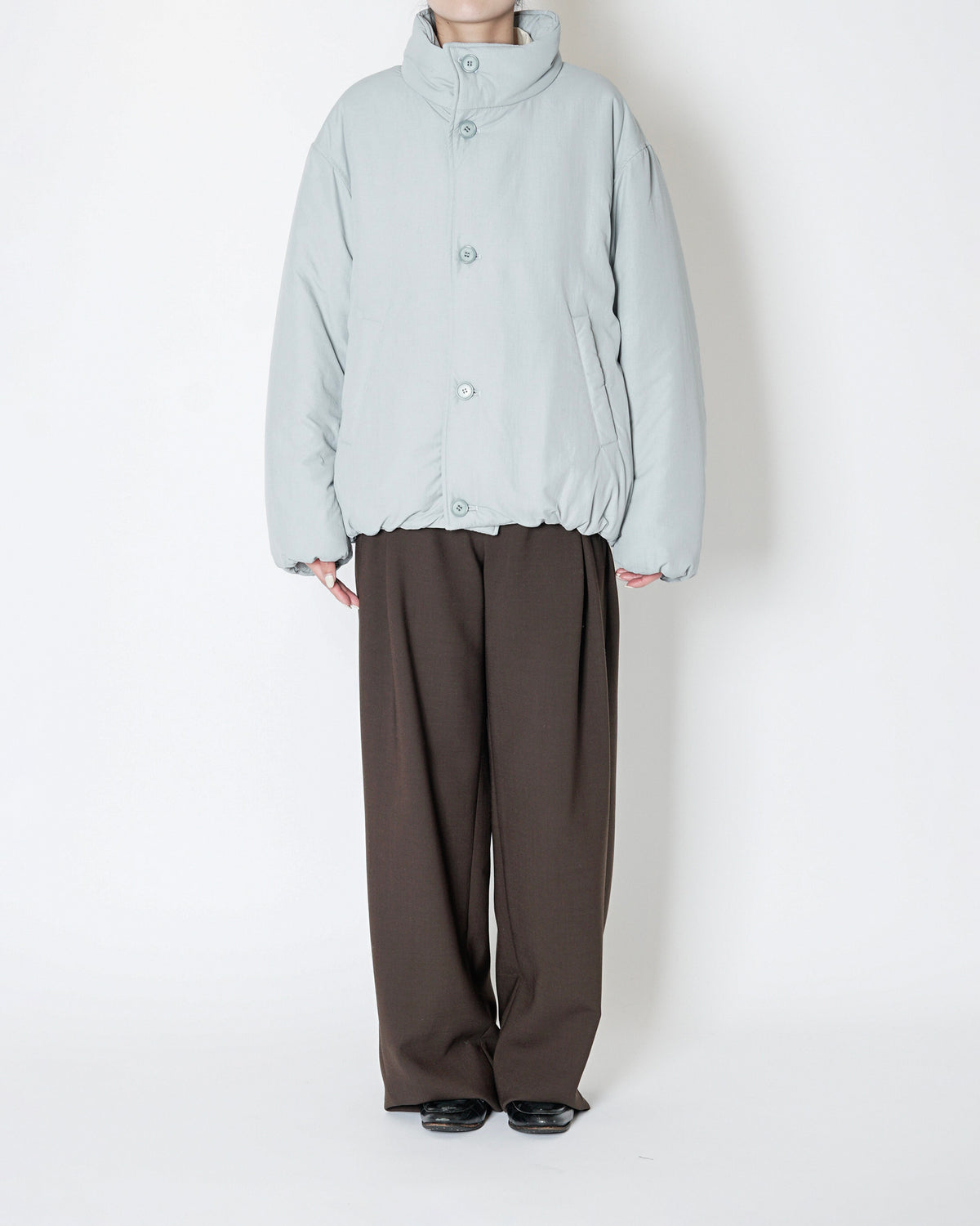 PADDED BLOUSON - BLUE