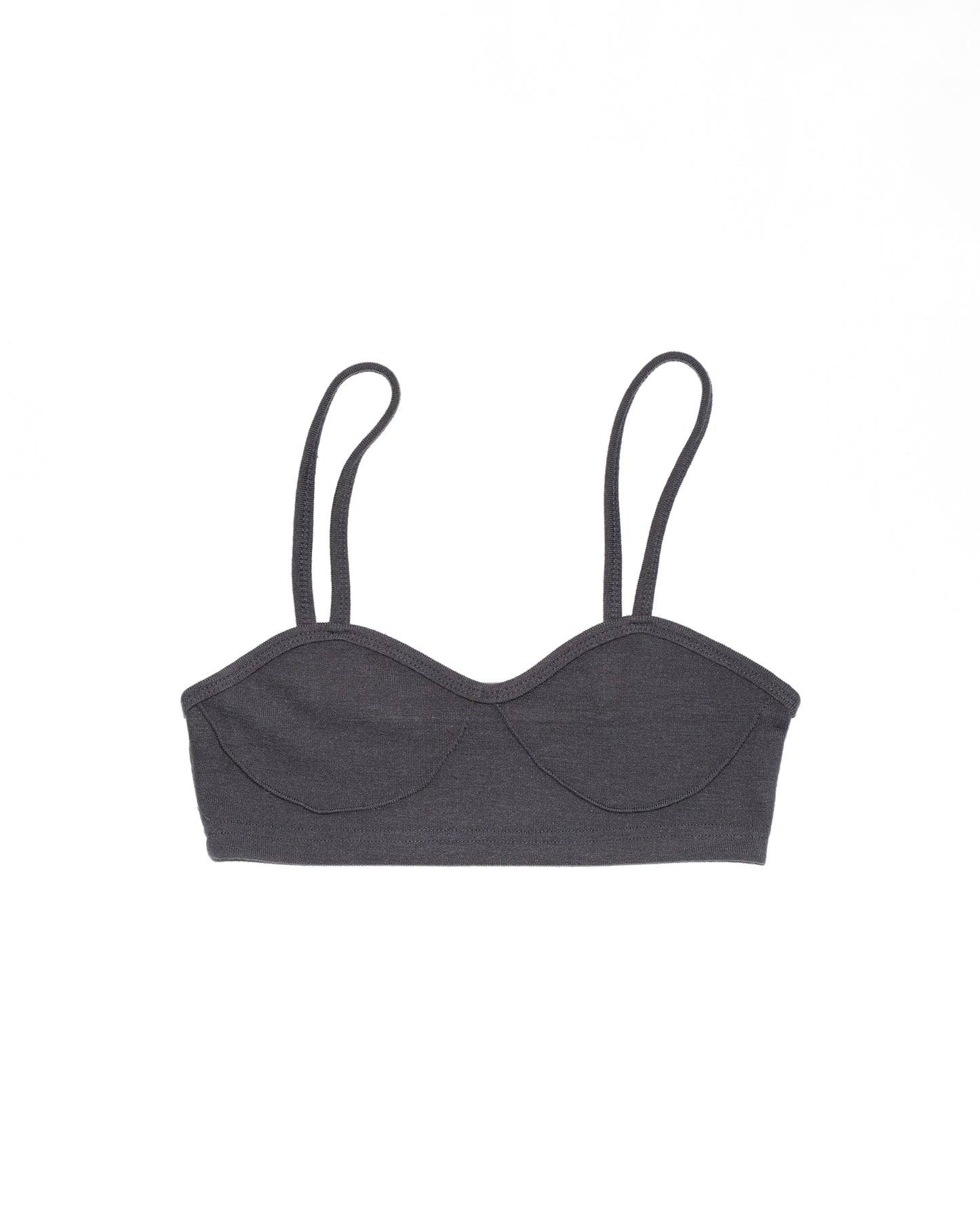 COMFITT KNIT BUSTIER - GRAY