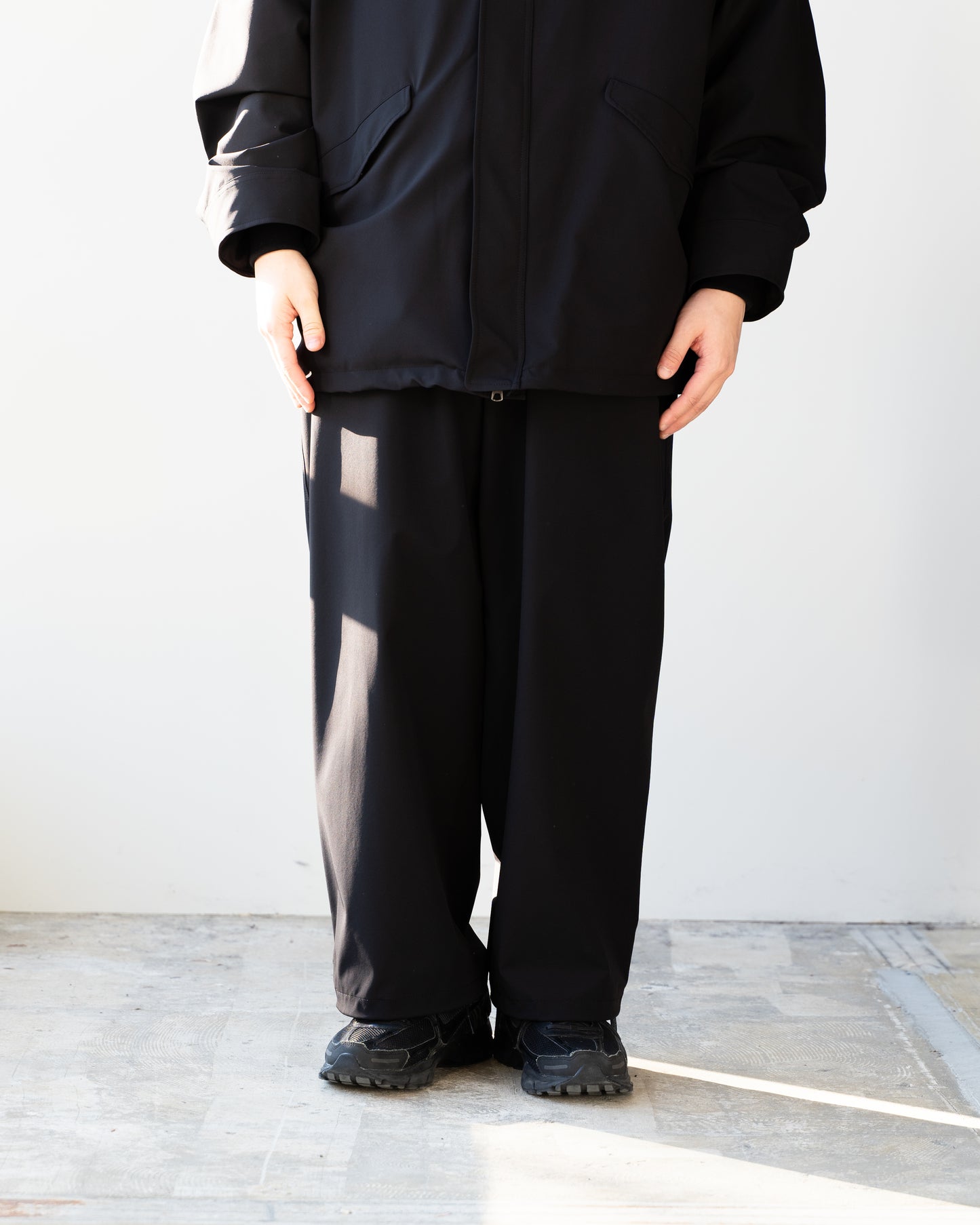 CLASSIC SOFT SHELL PANTS - BLACK