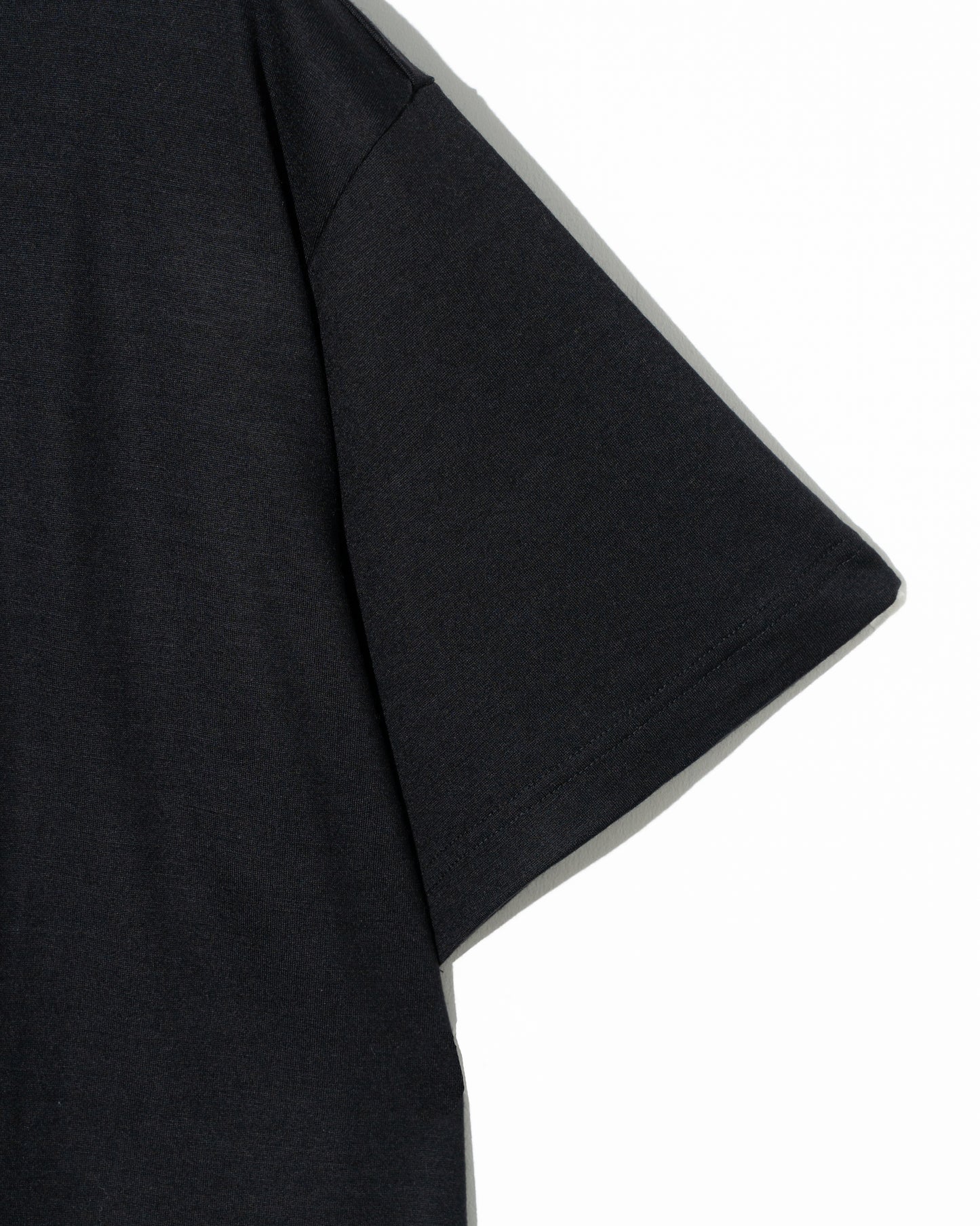 WOOL S/S T-SHIRT - BLACK