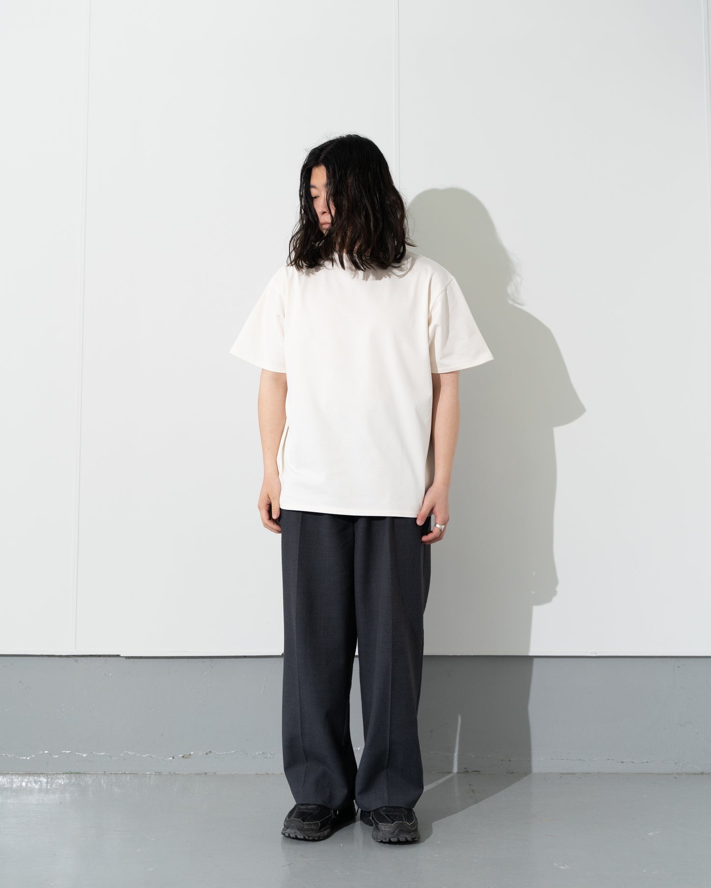 COTTON S/S T-SHIRT - OFF WHITE