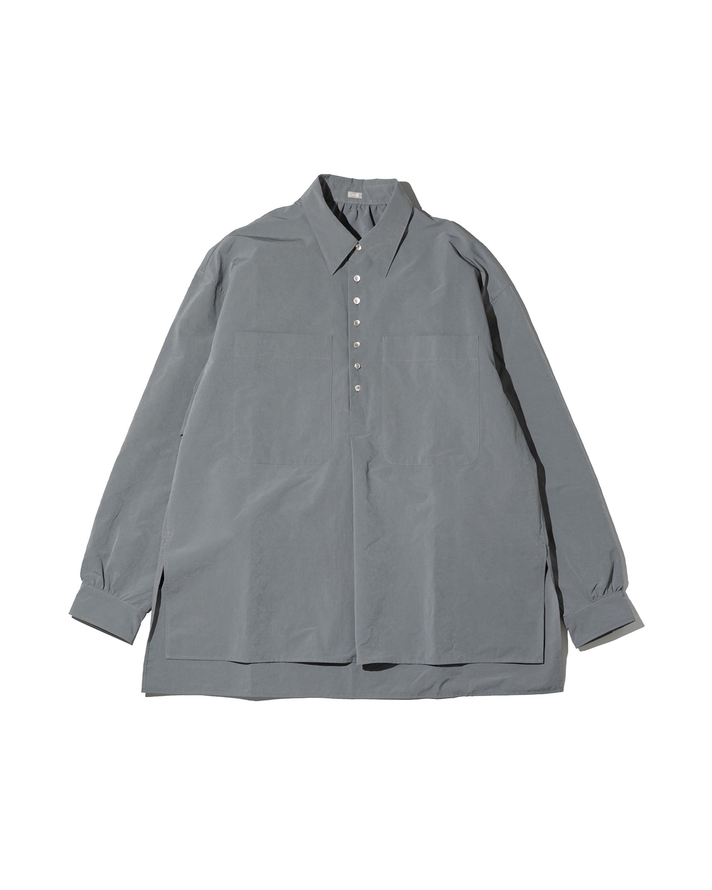 OVER SIZE PULL OVER SHIRTS - SAGE