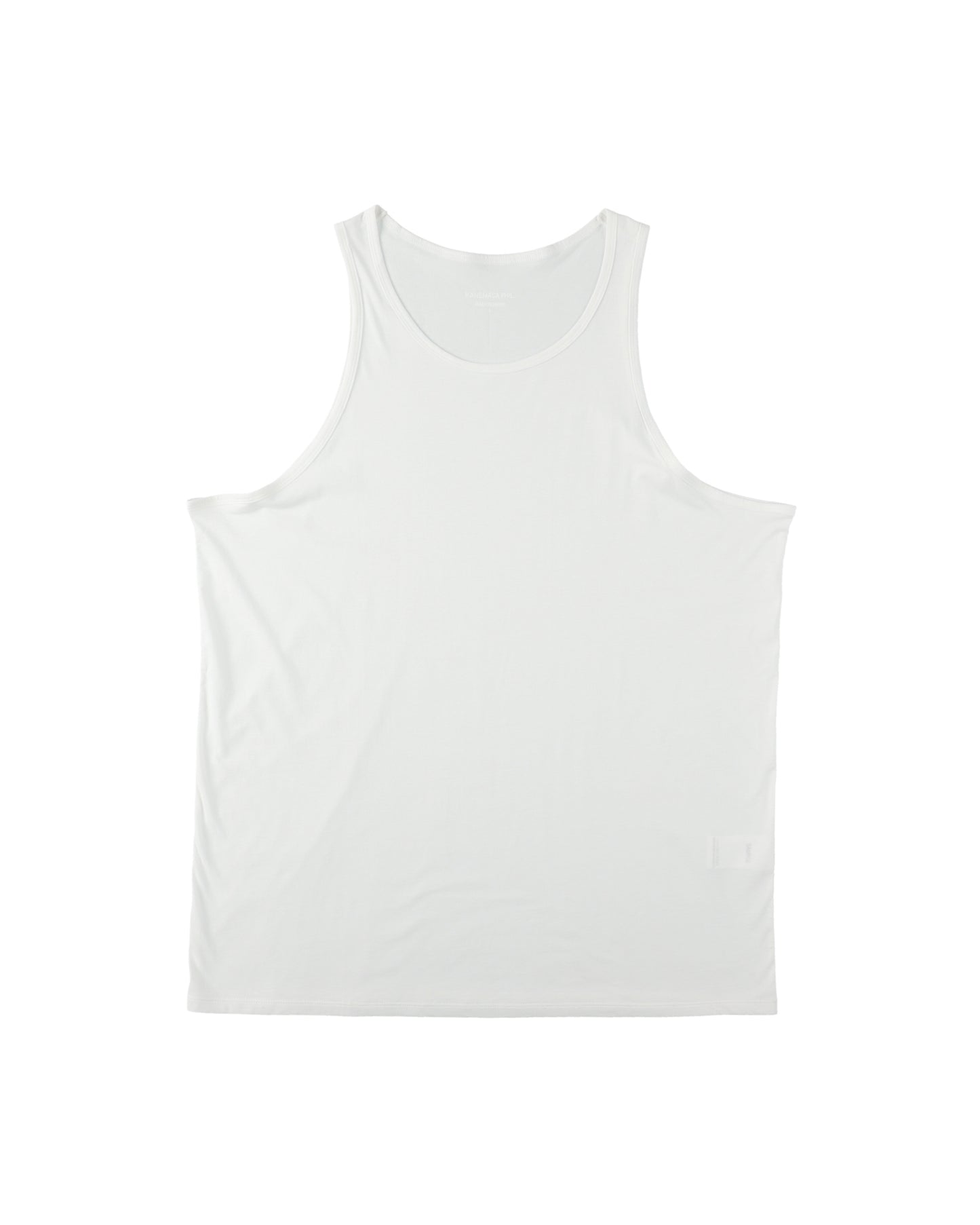 46G COTTON THIN PACK TANK - WHITE