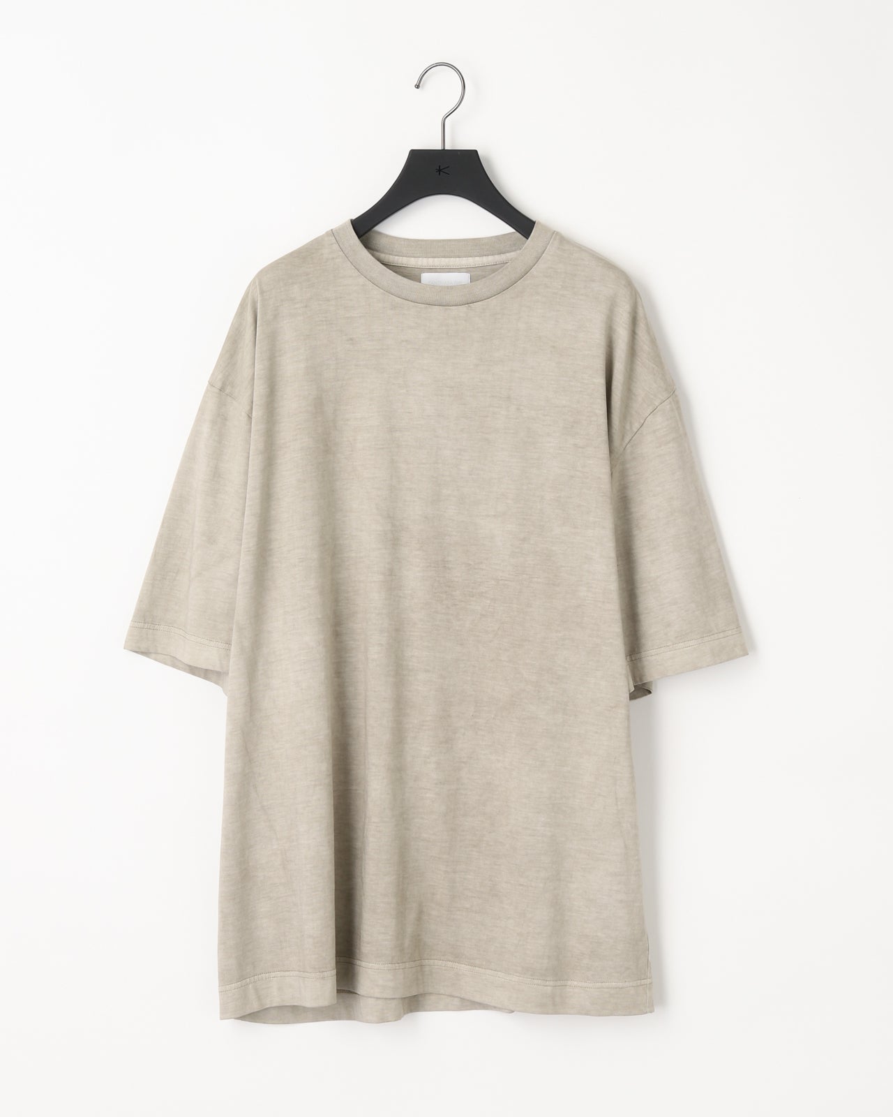 36G LOW TWIST GARMENT DYE S/S TEE - KHAKI PIGMENT