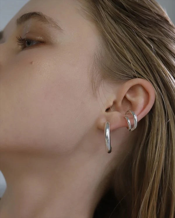 DOUBLE LINE EAR CUFF SV