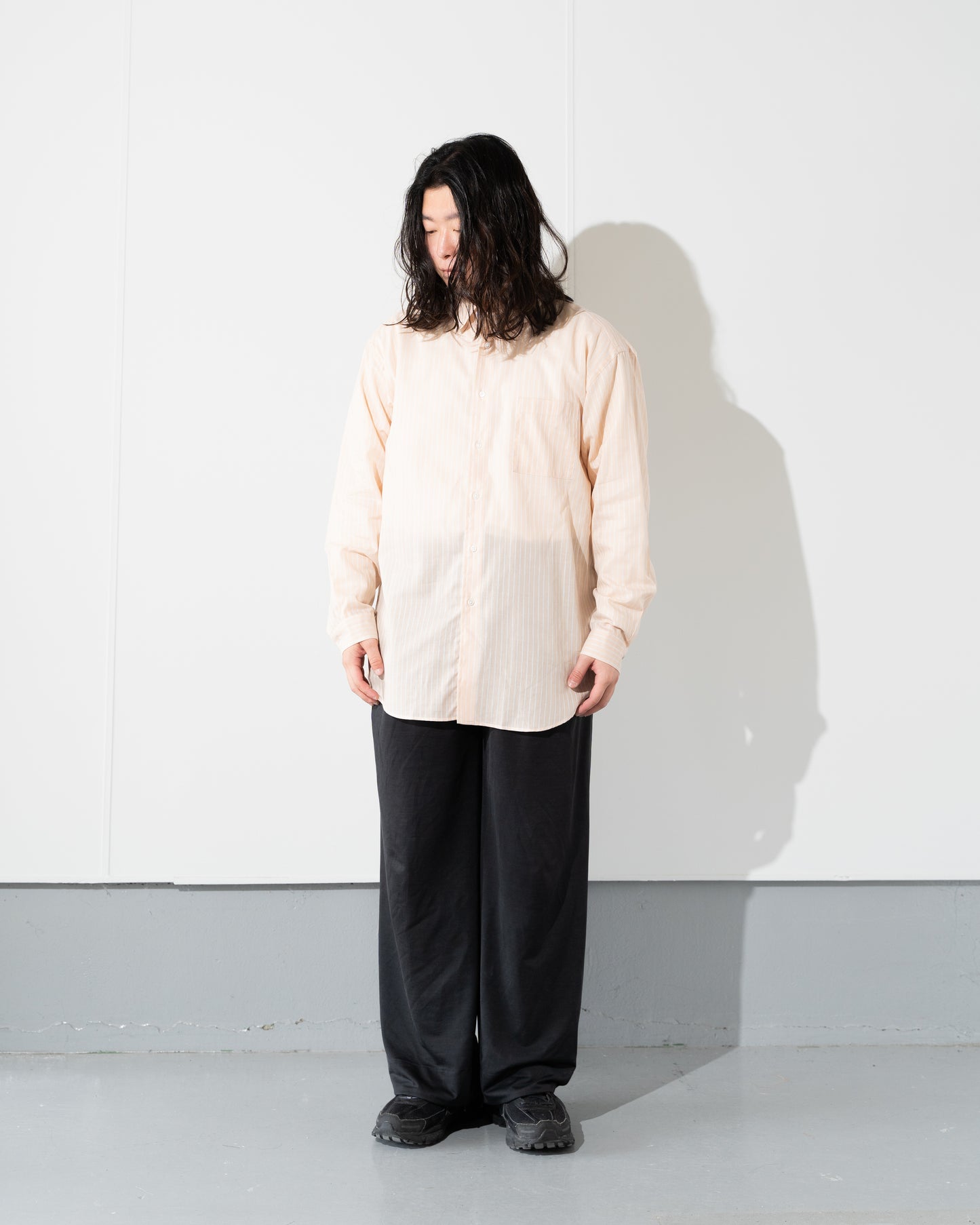 COTTON CUPRA STRIPE SHIRT - PINK