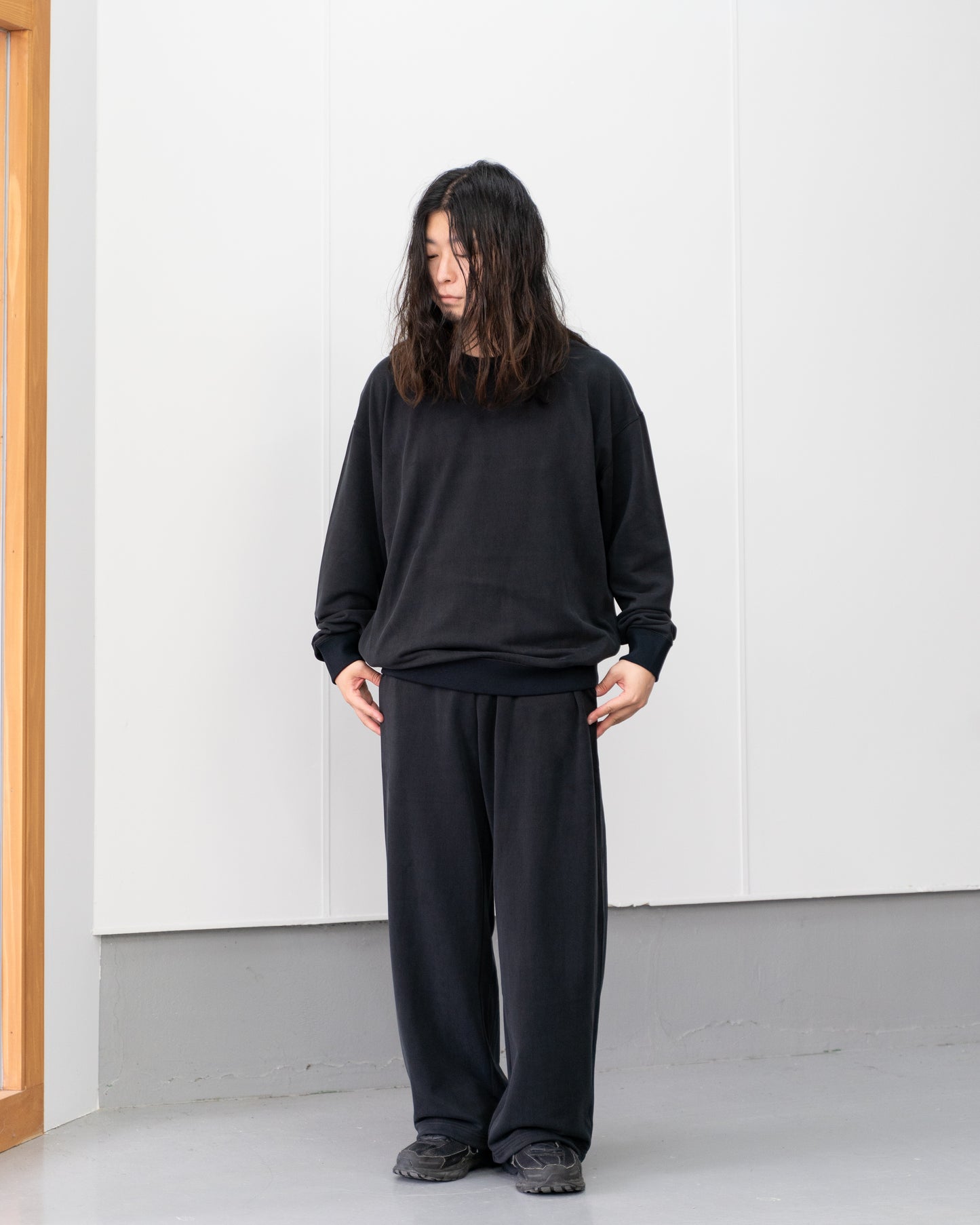 28G CUPRO EASY PANTS - BLACK