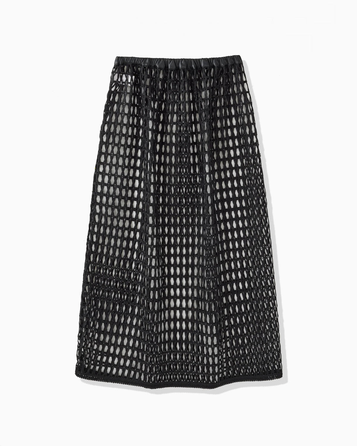 RASCHEL LACE SKIRT - BLACK