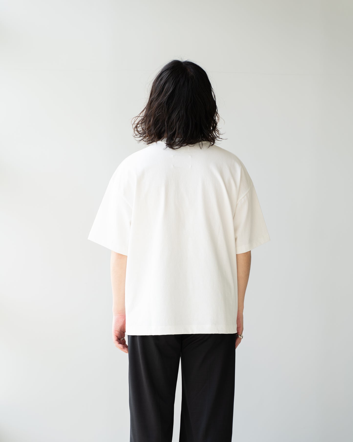 22G AIR SPINNING TEE - WHITE