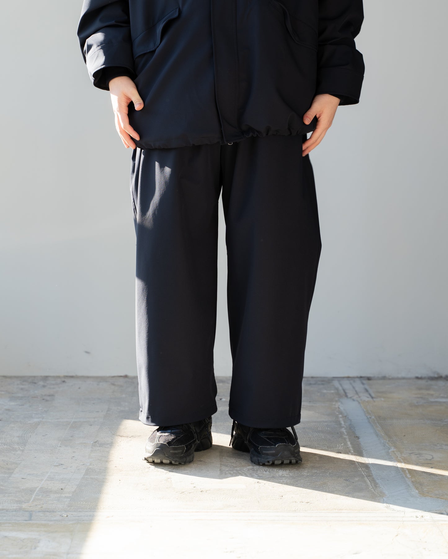 CLASSIC SOFT SHELL PANTS - NAVY