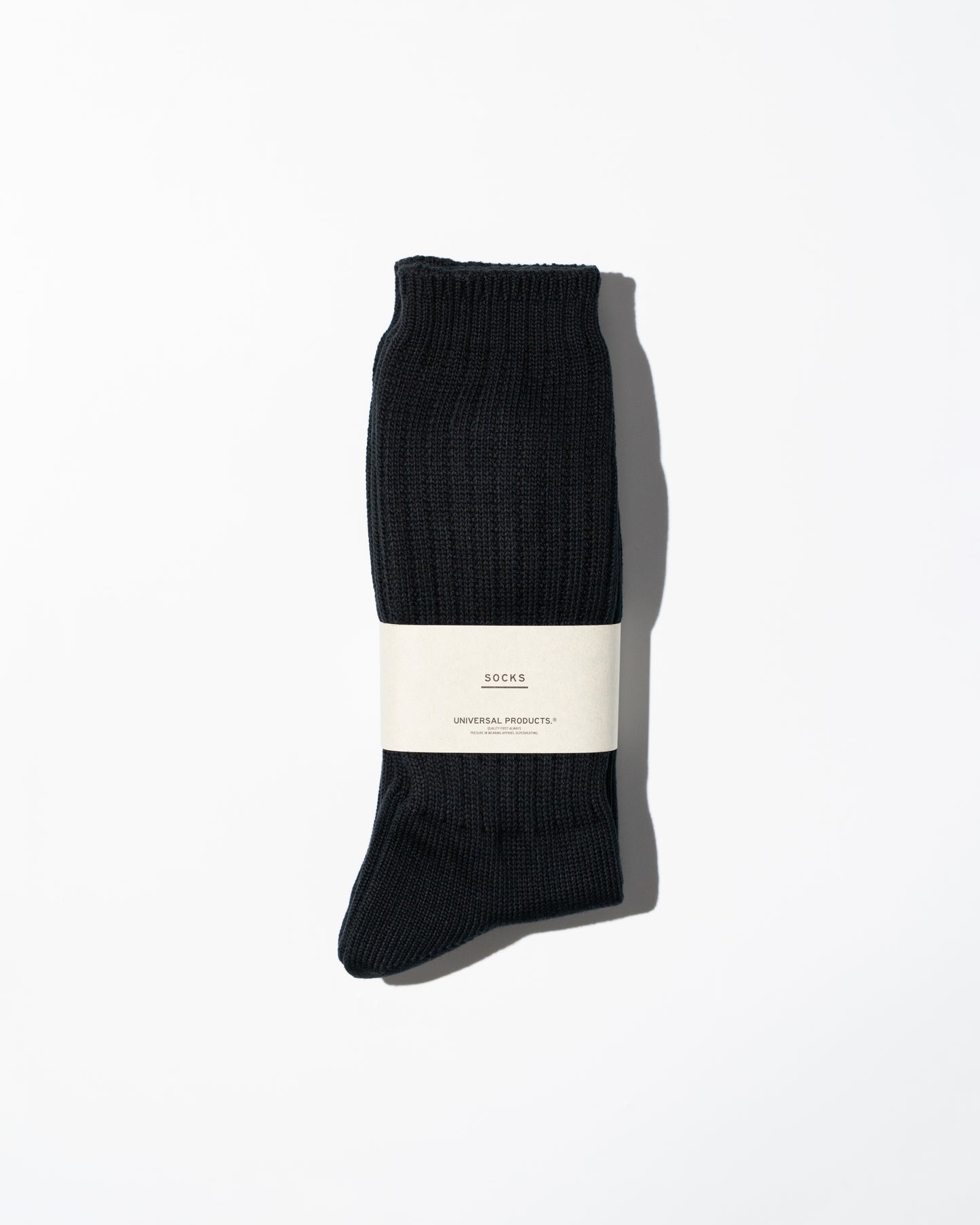2P LONG SOCKS - BLACK