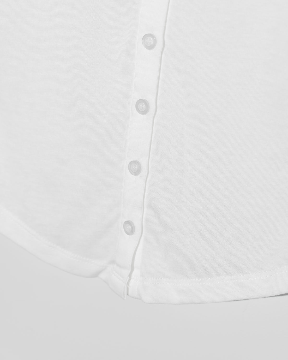 CARDIGAN TEE - WHITE