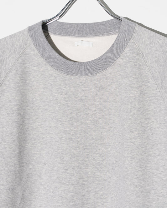 36G RAGLAN HEATHER PULLOVER - GRAY DYE