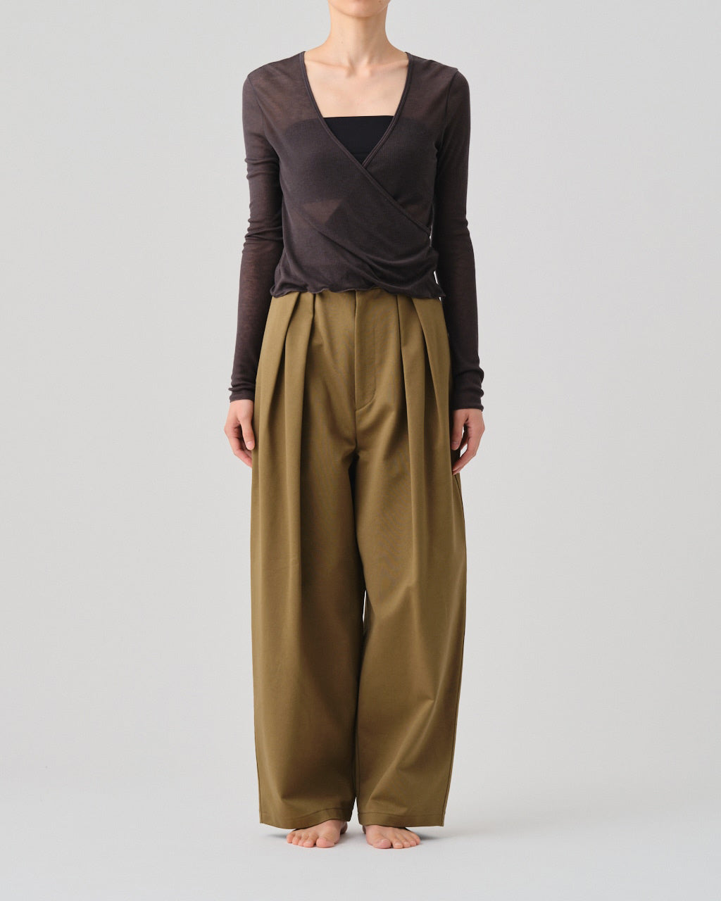 EXTRA SOFT RIB CACHE COEUR - CHARCOAL