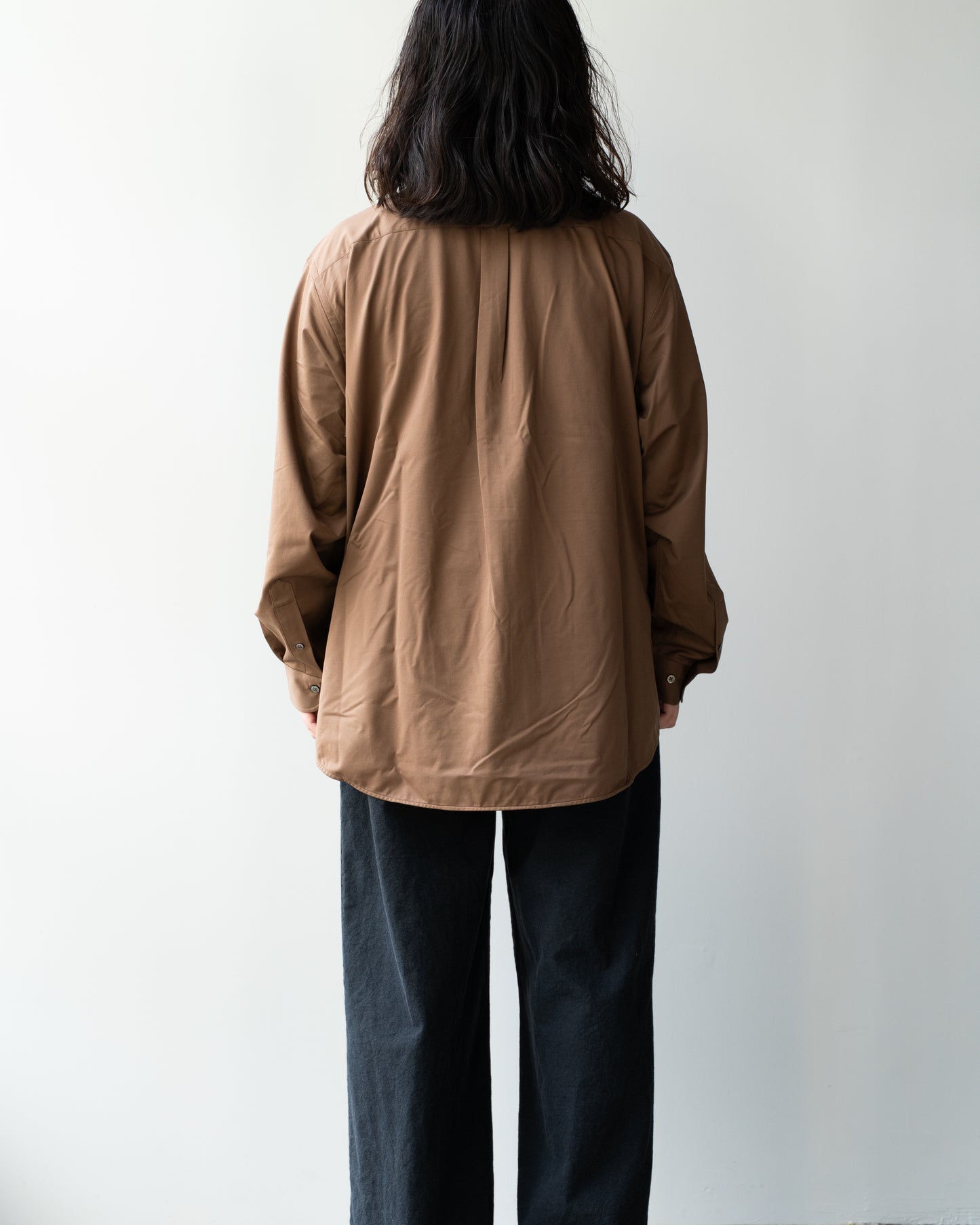 46G ATMOSPHERE SHIRT - LIGHT BROWN