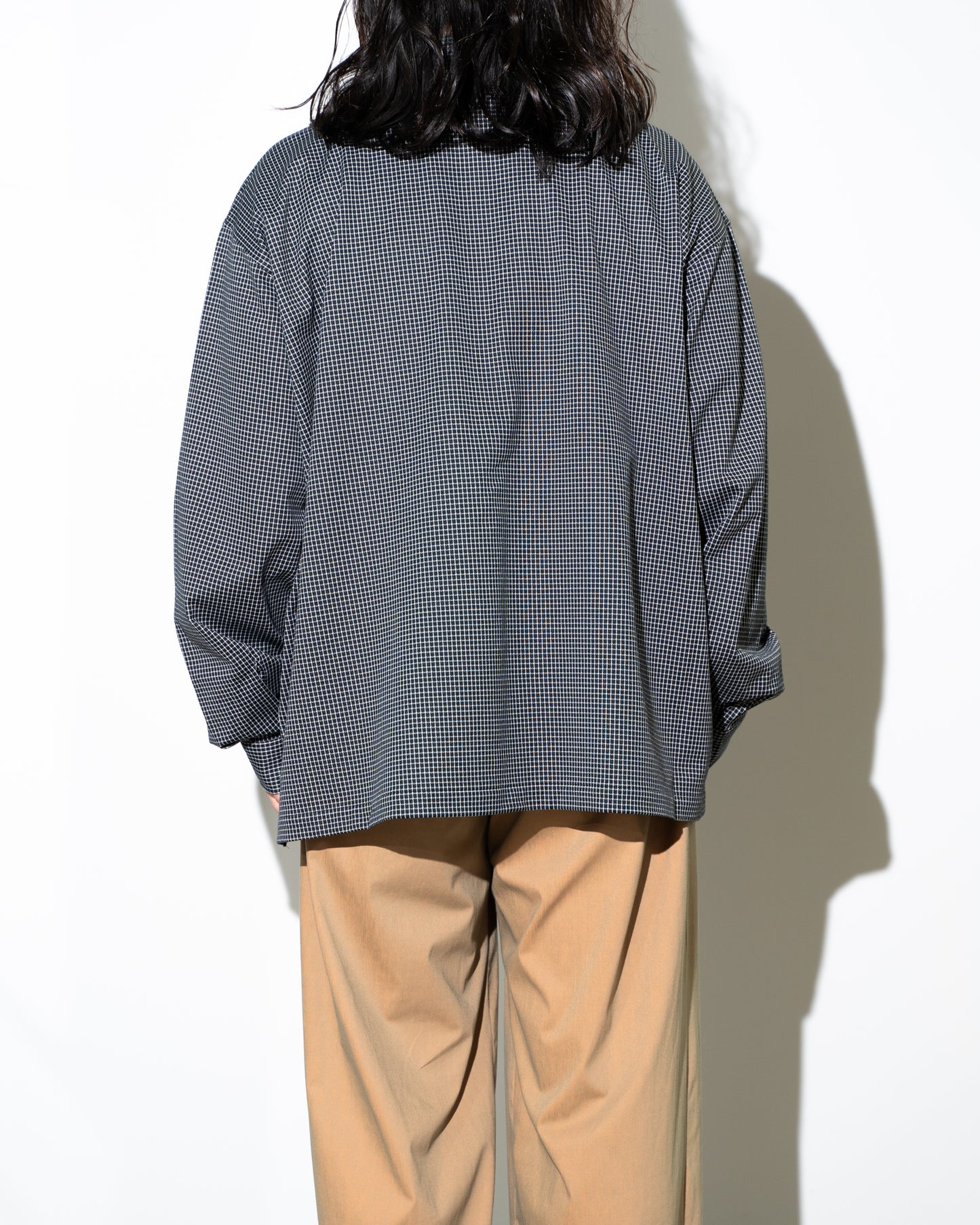 36G CHECK BALISE SHIRT - BLACK