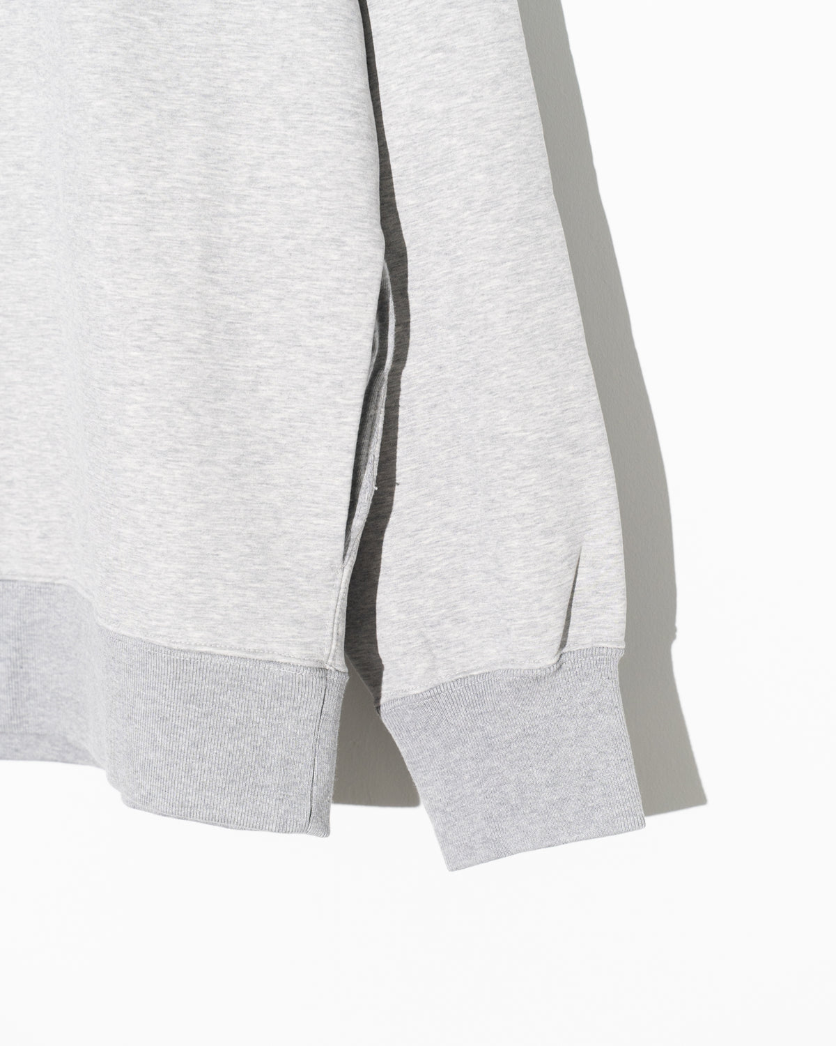 36G RAGLAN HEATHER PULLOVER - GRAY DYE