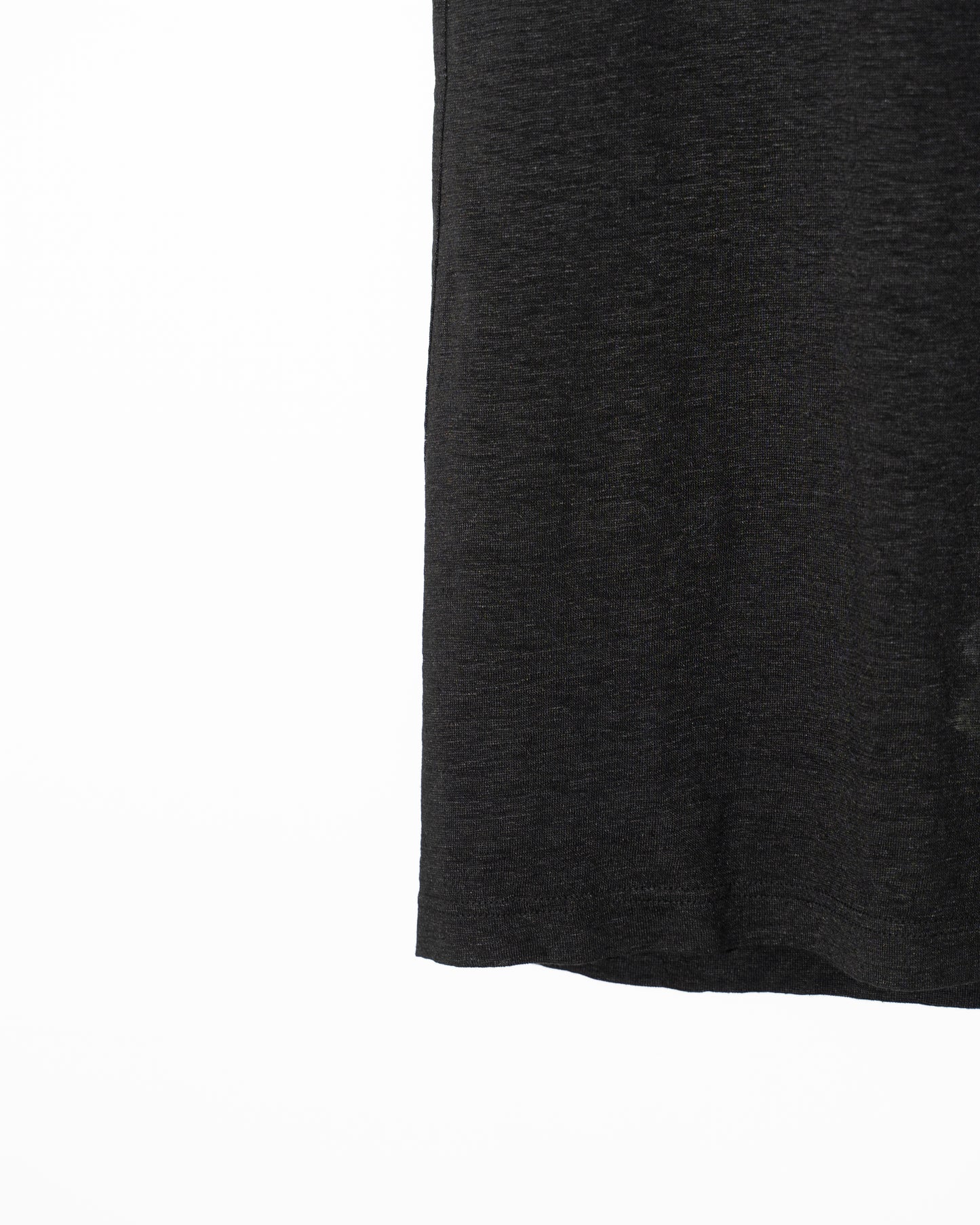 CREW NECK TANK - BLACK