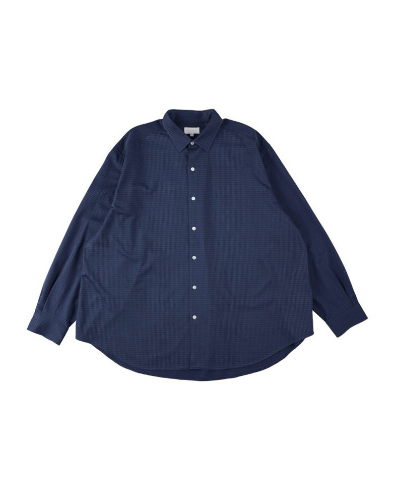 36G ATMOSPHERE CHECK SHIRT - NAVY