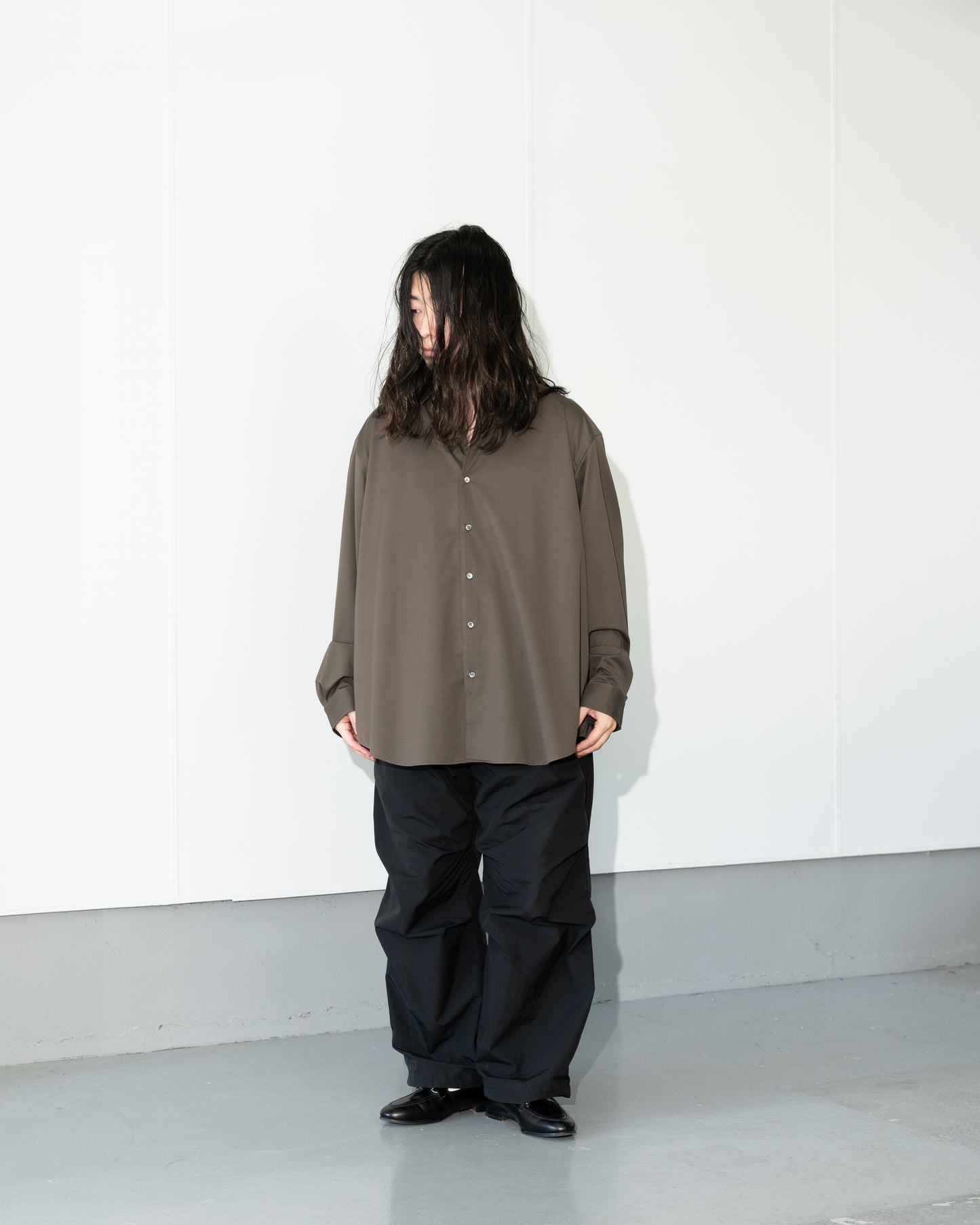46G ATMOSPHERE SHIRT - BROWN