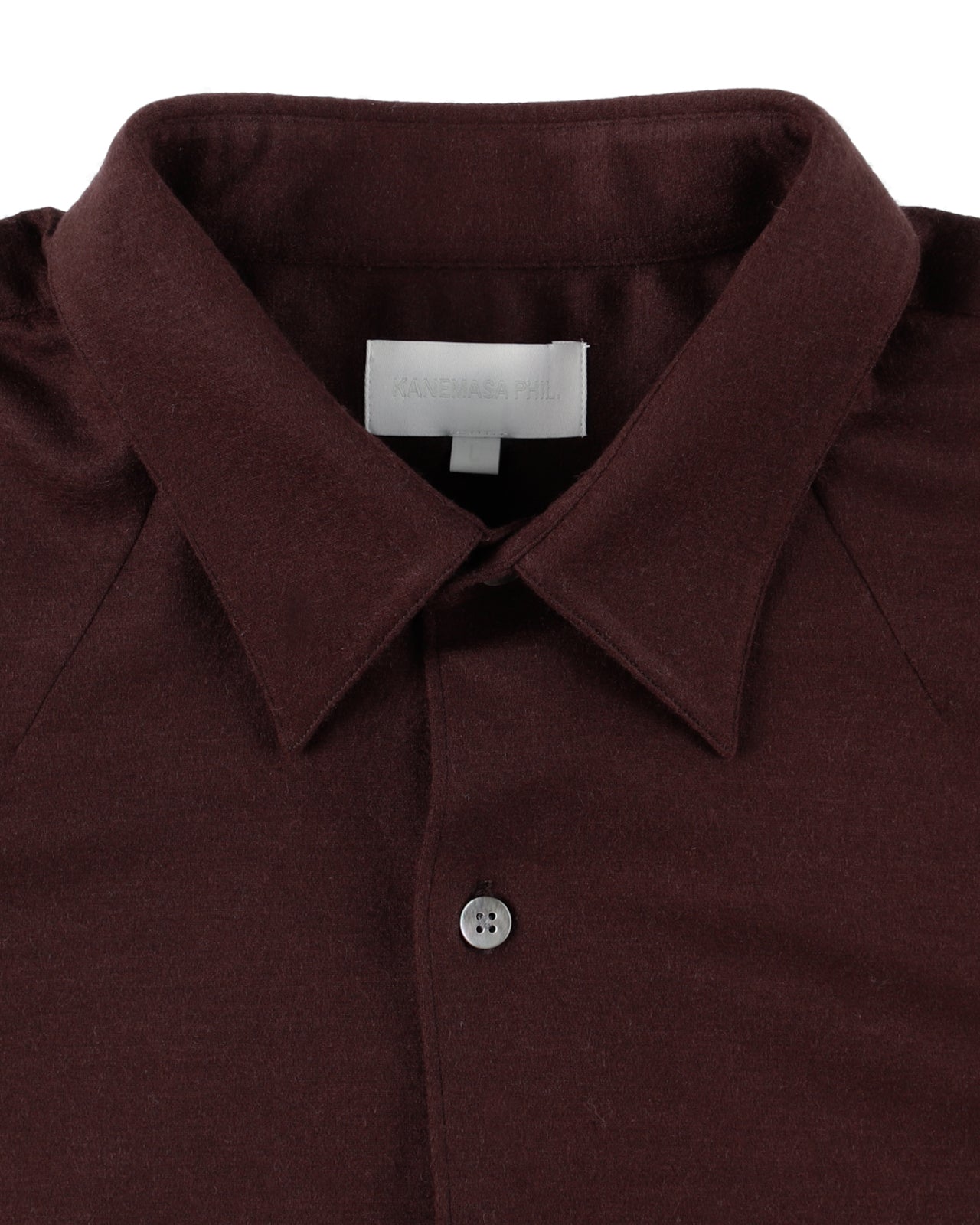 36G IDEAL WOOL SHIRT - BROWN