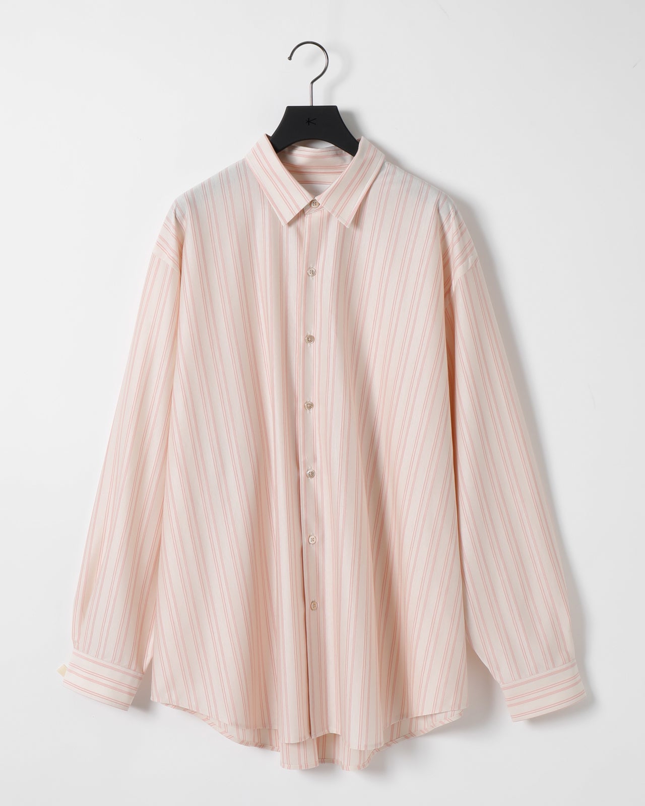 46G ATMOSPHERE STRIPE L/S SHIRT - PINK