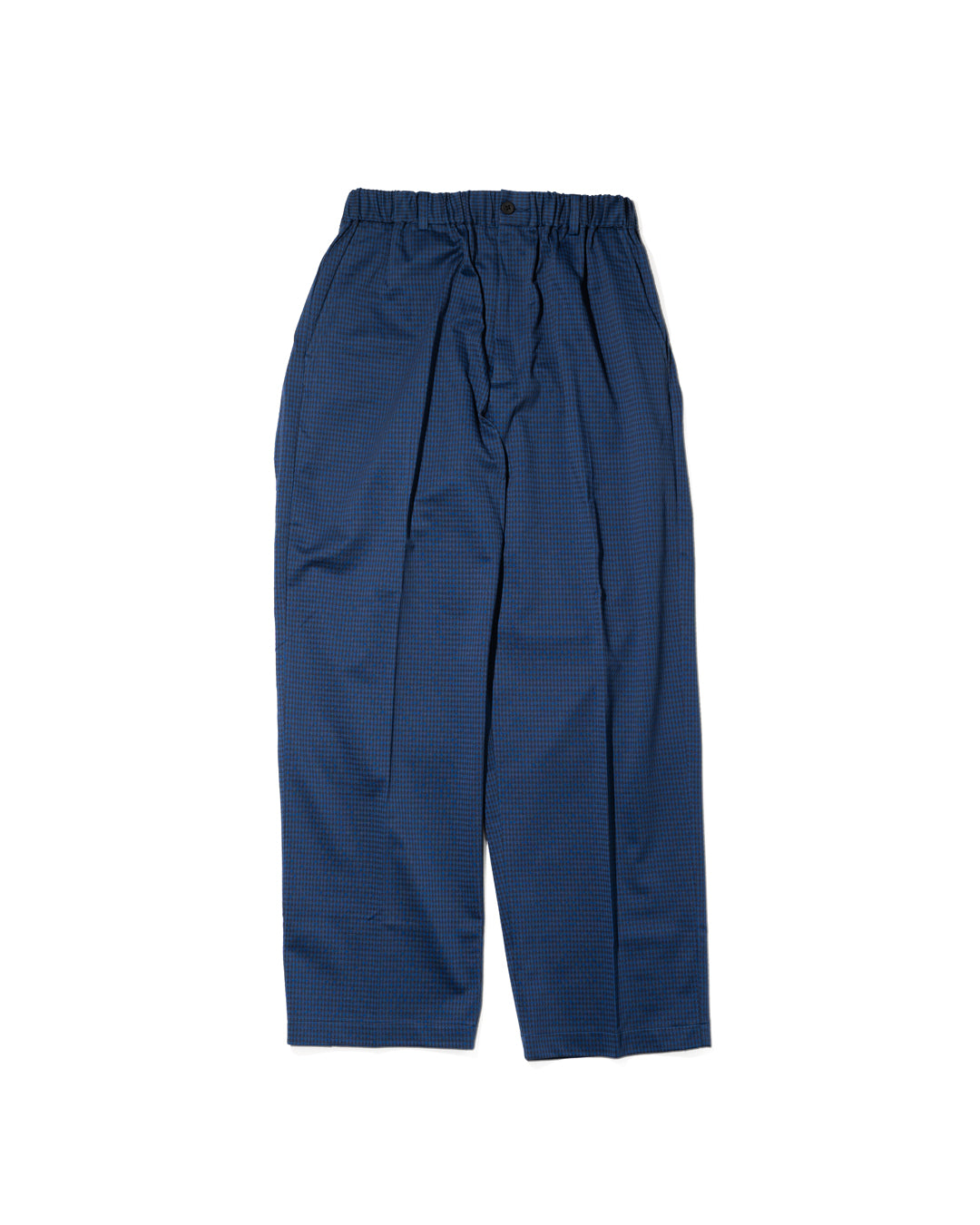 36G CHECK EASY PANTS - NAVY
