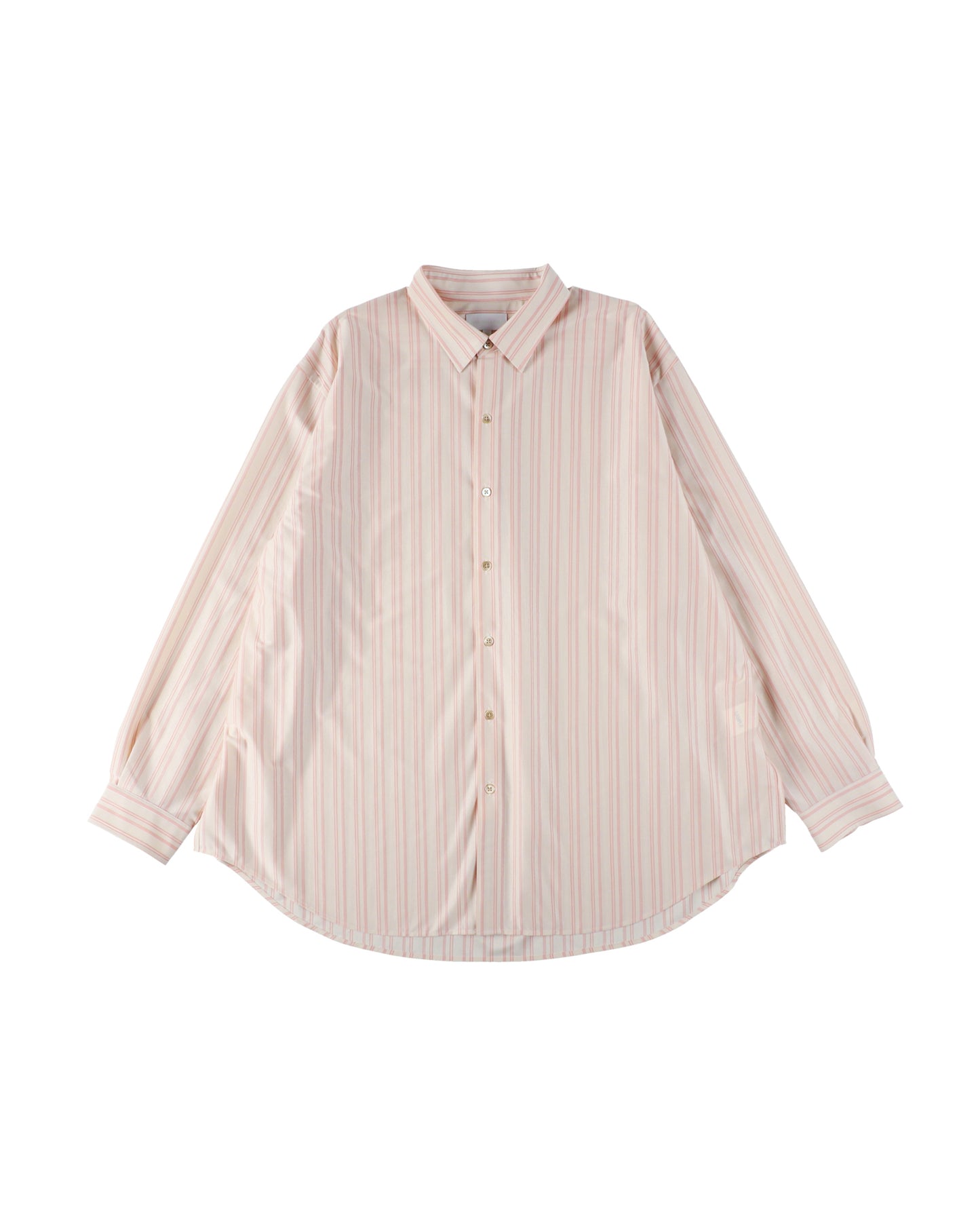 46G ATMOSPHERE STRIPE L/S SHIRT - PINK