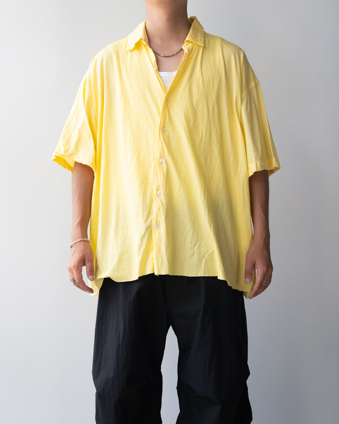 46G ARTISAN S/S SHIRT - YELLOW