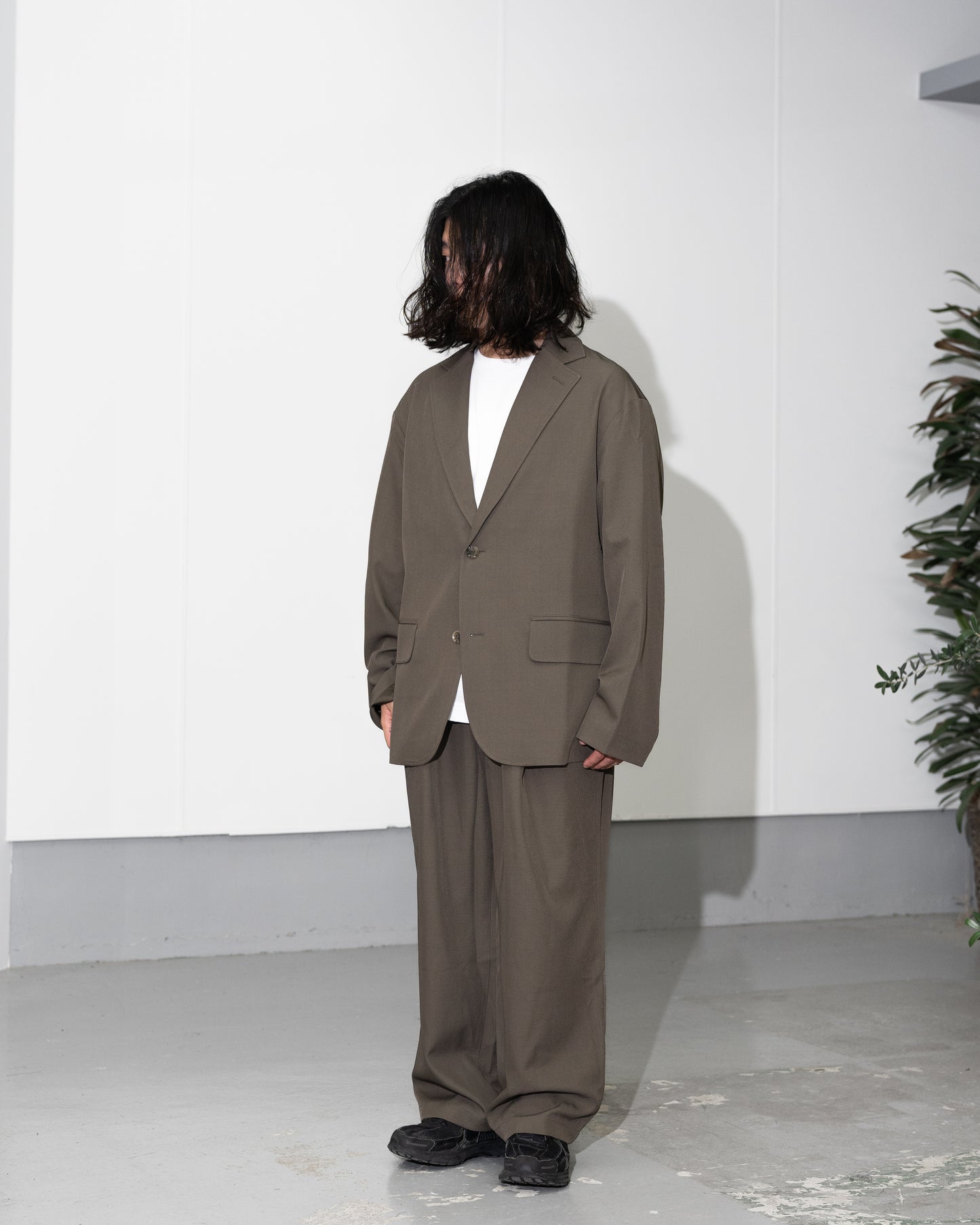 MERELY US INFORMAL BLAZER - DARK TAUPE