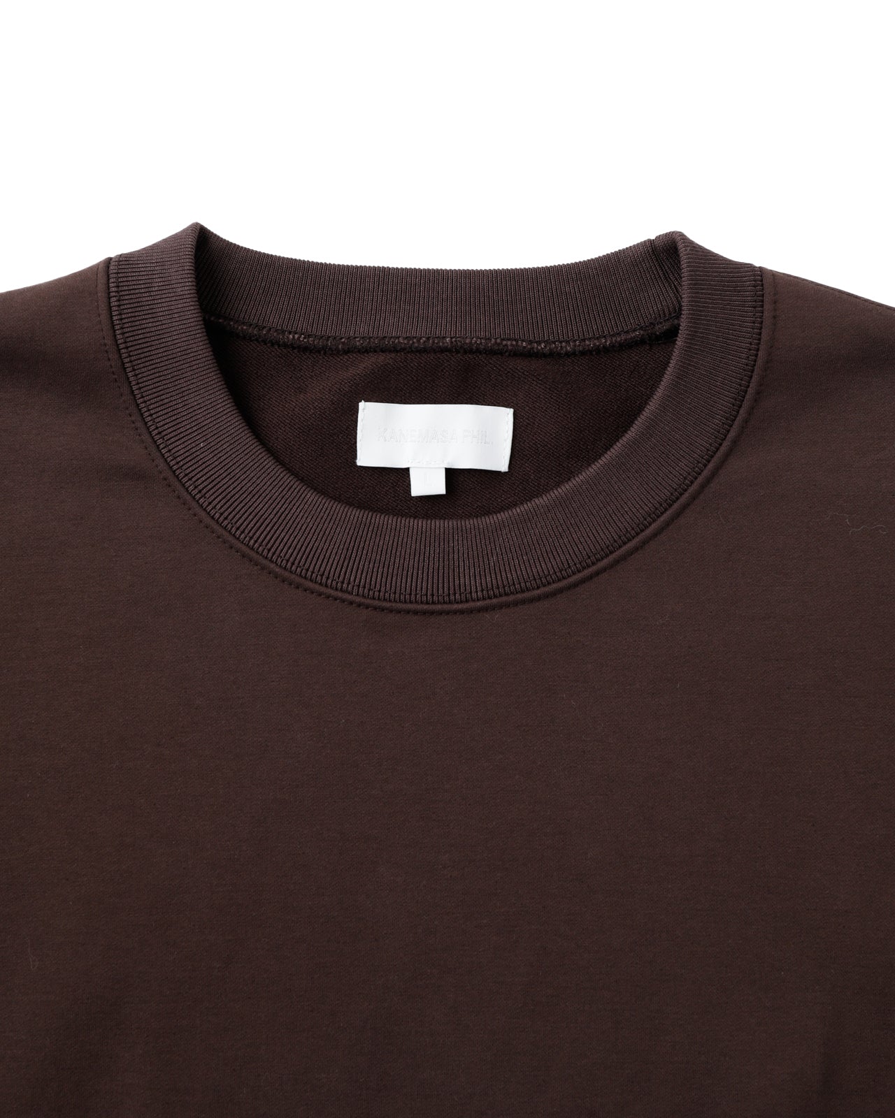 36G SUPER FINE GAUGE PULLOVER - BROWN