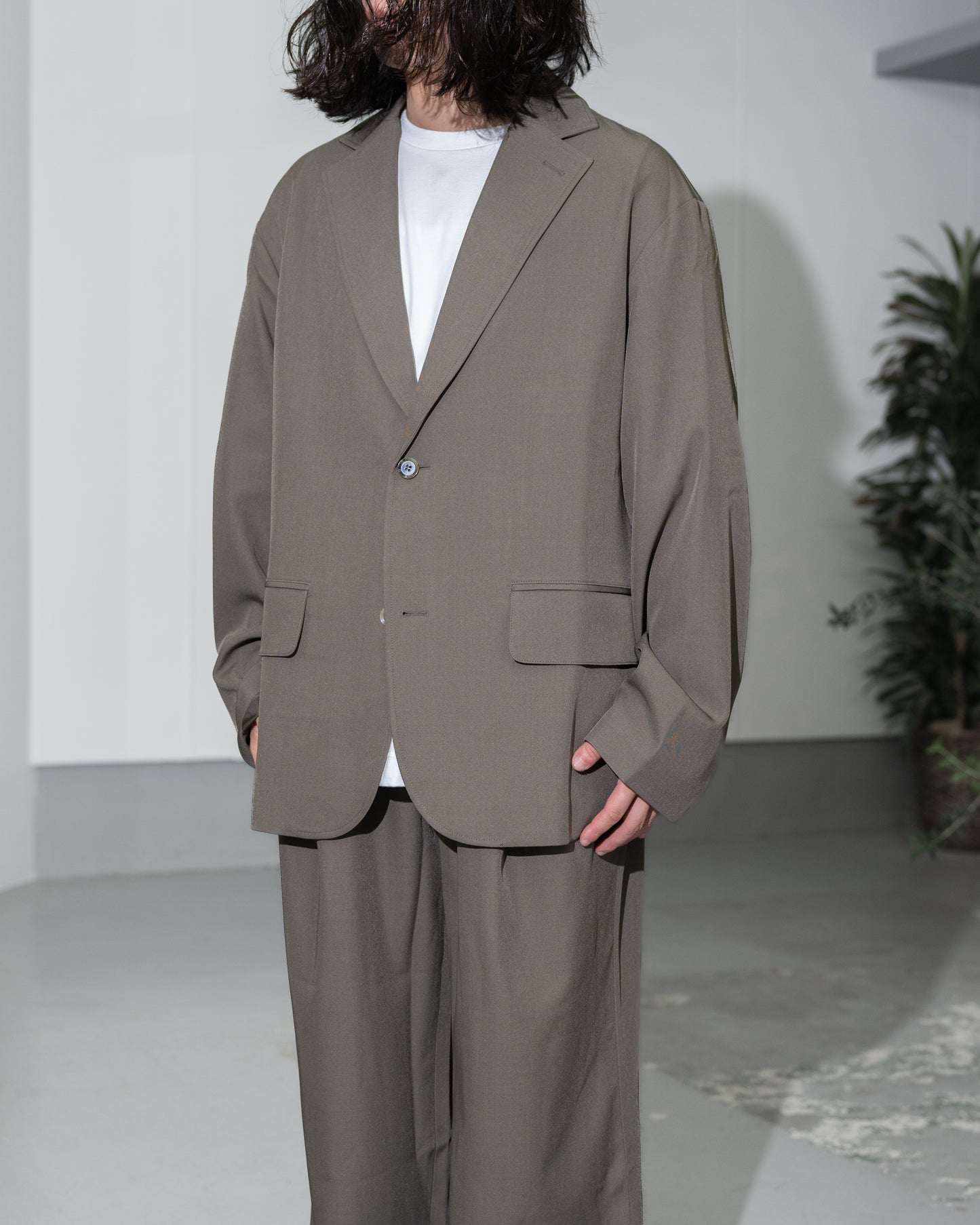 MERELY US INFORMAL BLAZER - DARK TAUPE