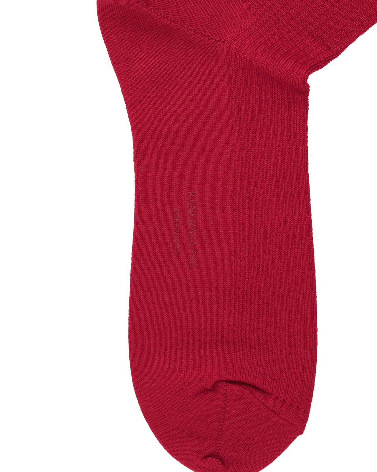 10G WOOL SILKY SOCKS - RED