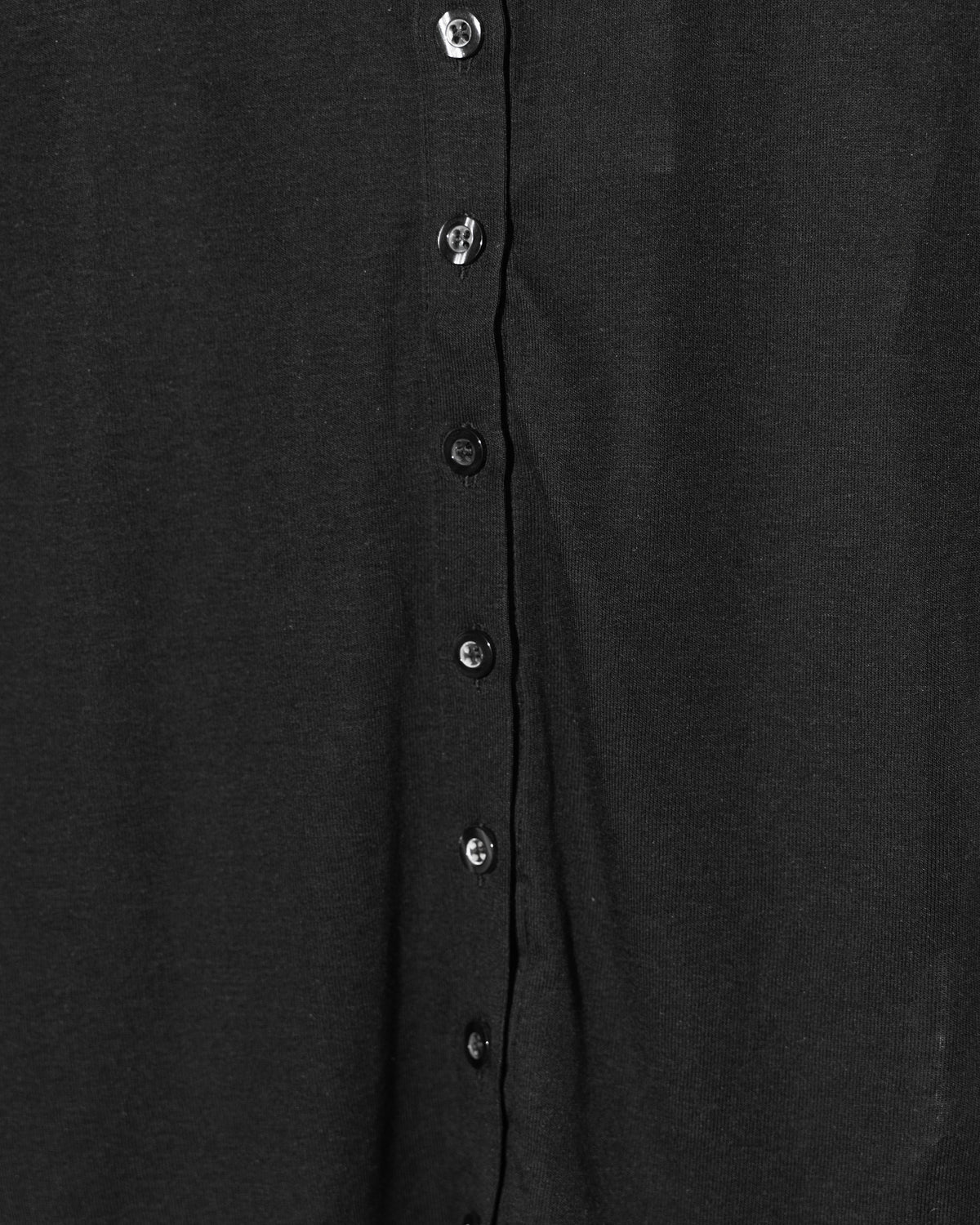 CARDIGAN TEE - BLACK
