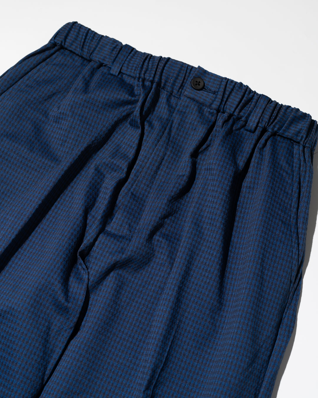 36G CHECK EASY PANTS - NAVY