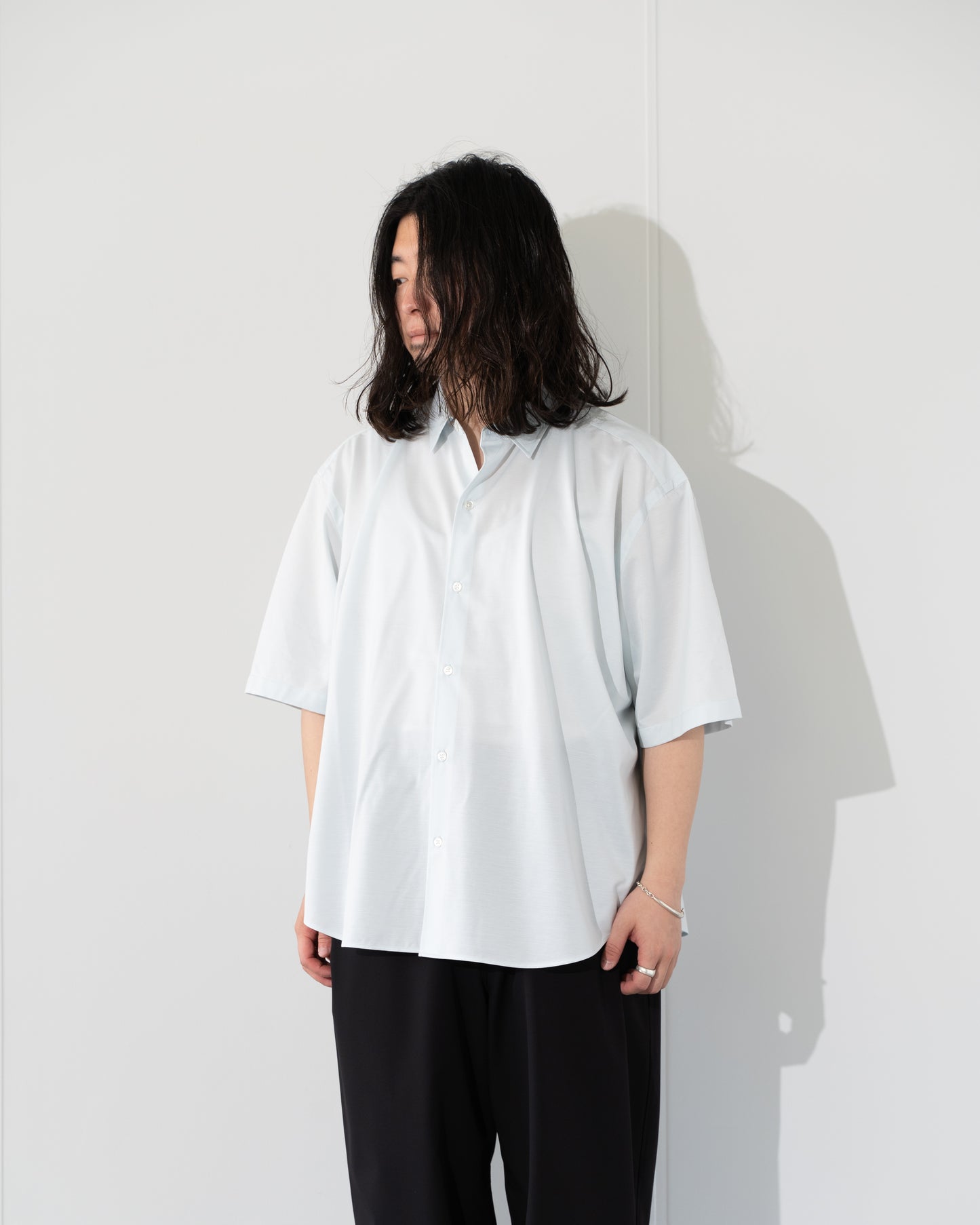 46G ATMOSPHERE S/S SHIRT - SAX