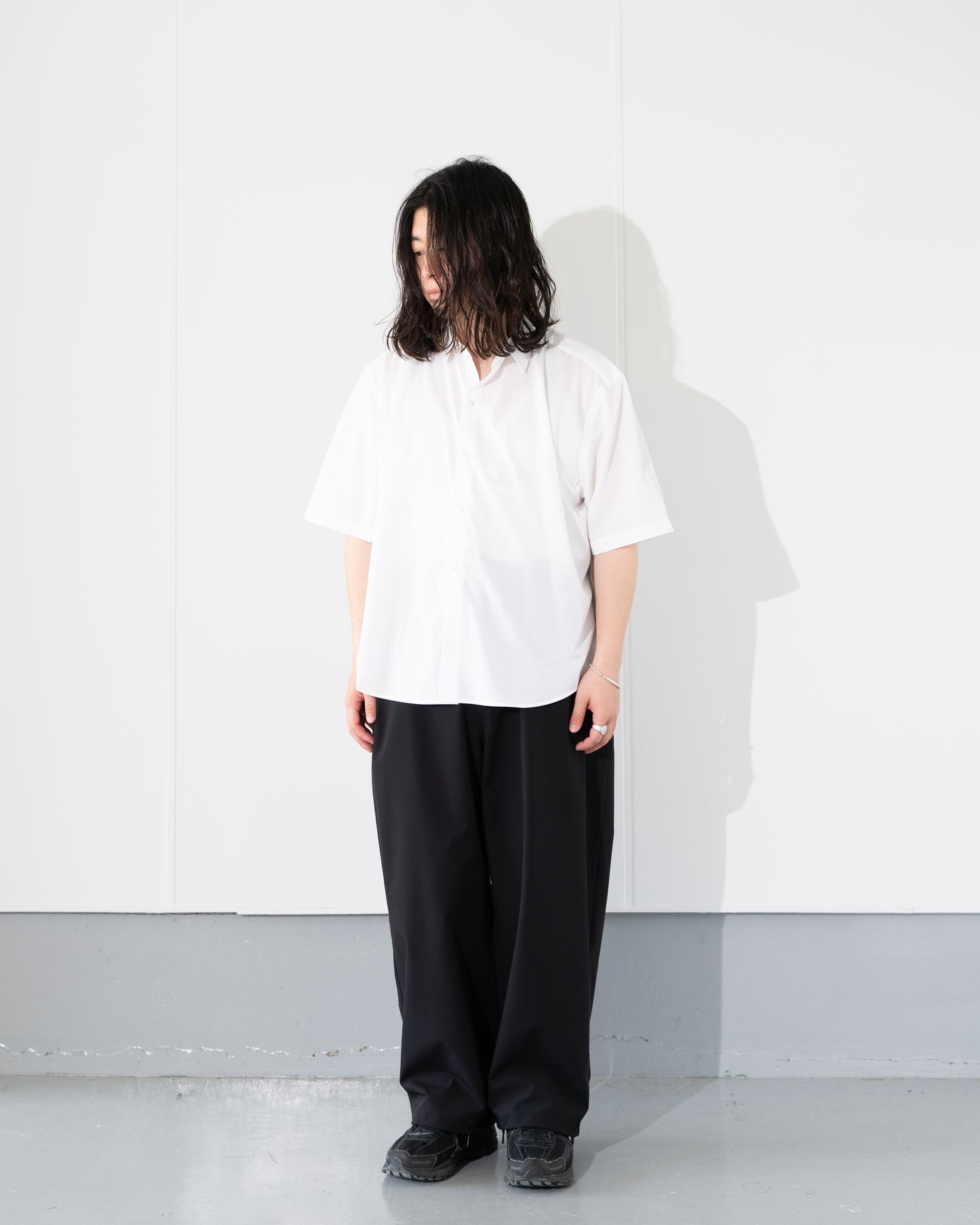 46G ATMOSPHERE S/S SHIRT - WHITE