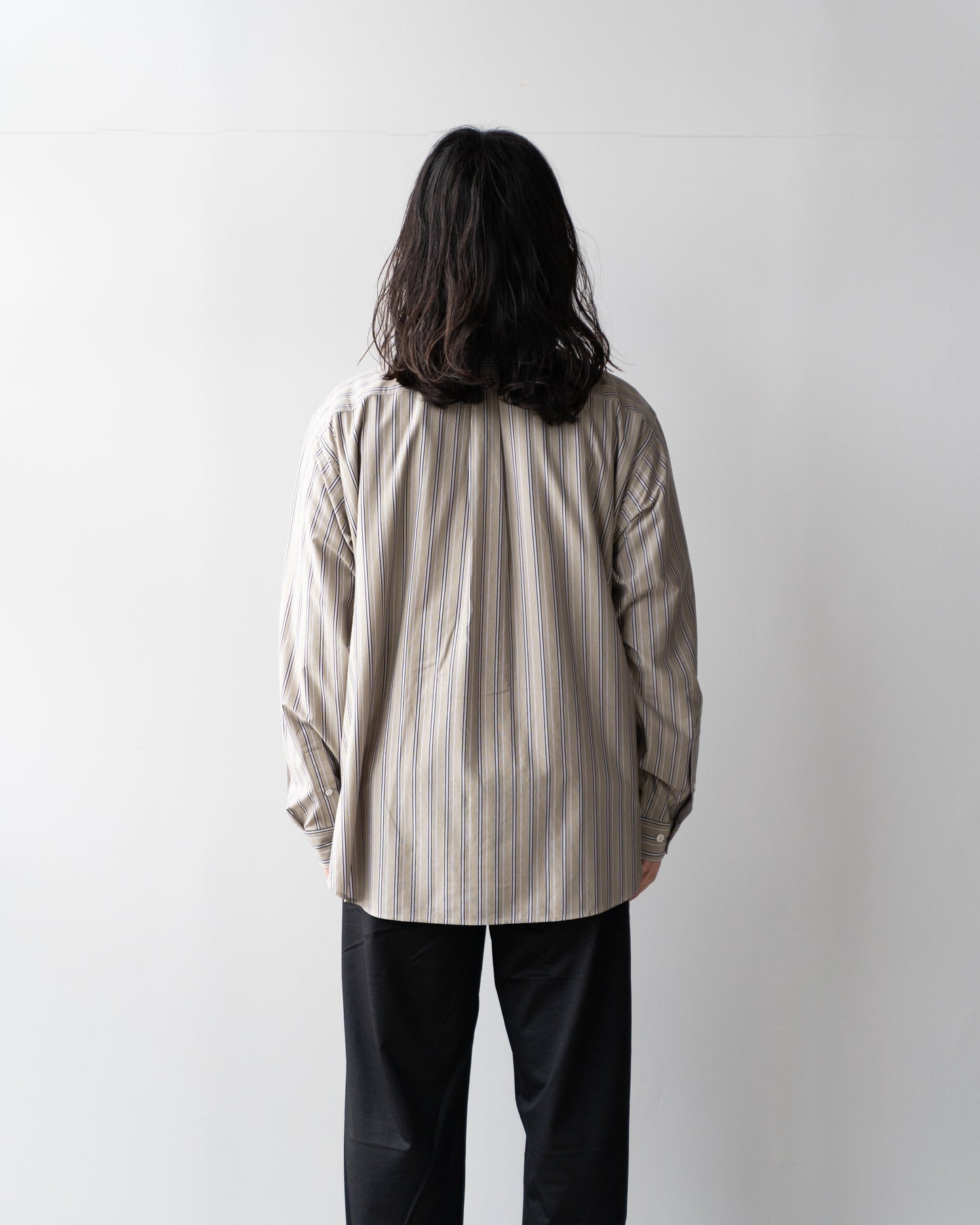 46G STRIPE ATMOSPHERE SHIRT - PURPLE BLACK