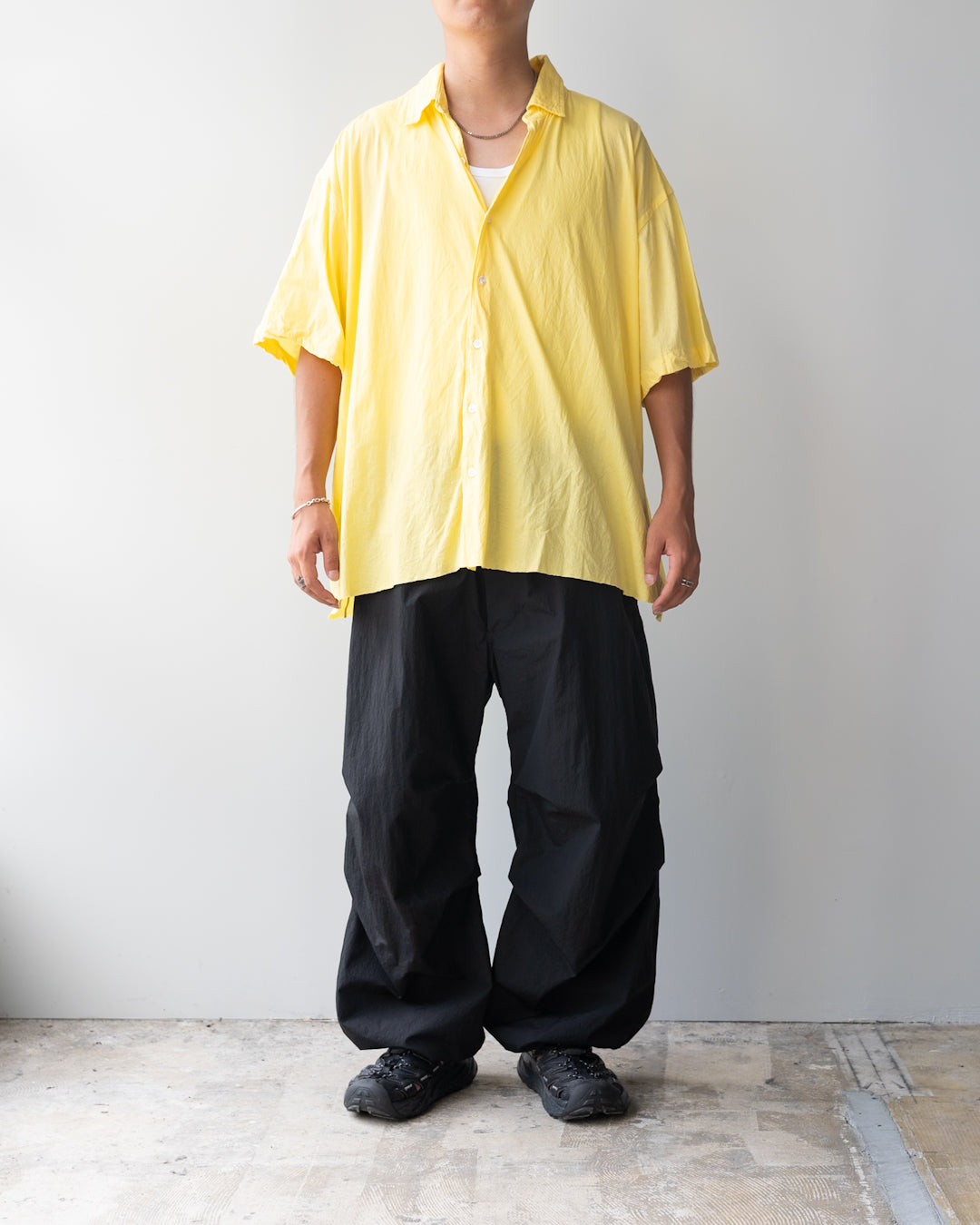 46G ARTISAN S/S SHIRT - YELLOW
