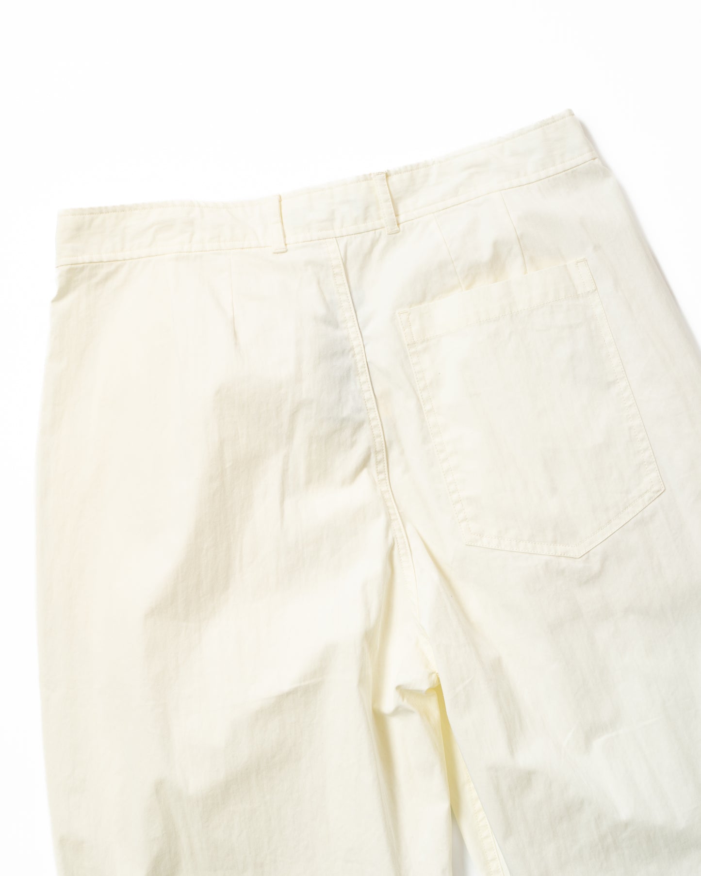 LOOSE TAPERED ALLEN PANTS - OFF WHITE